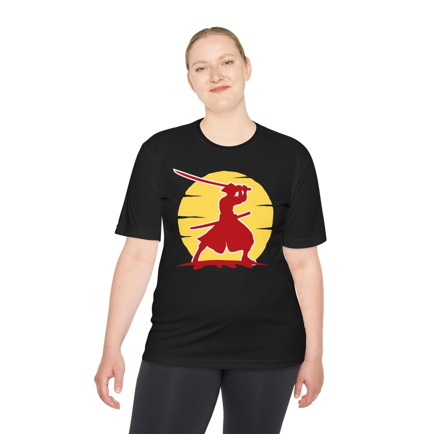 Gym gear samurai slice thank you Unisex Moisture Wicking Tee