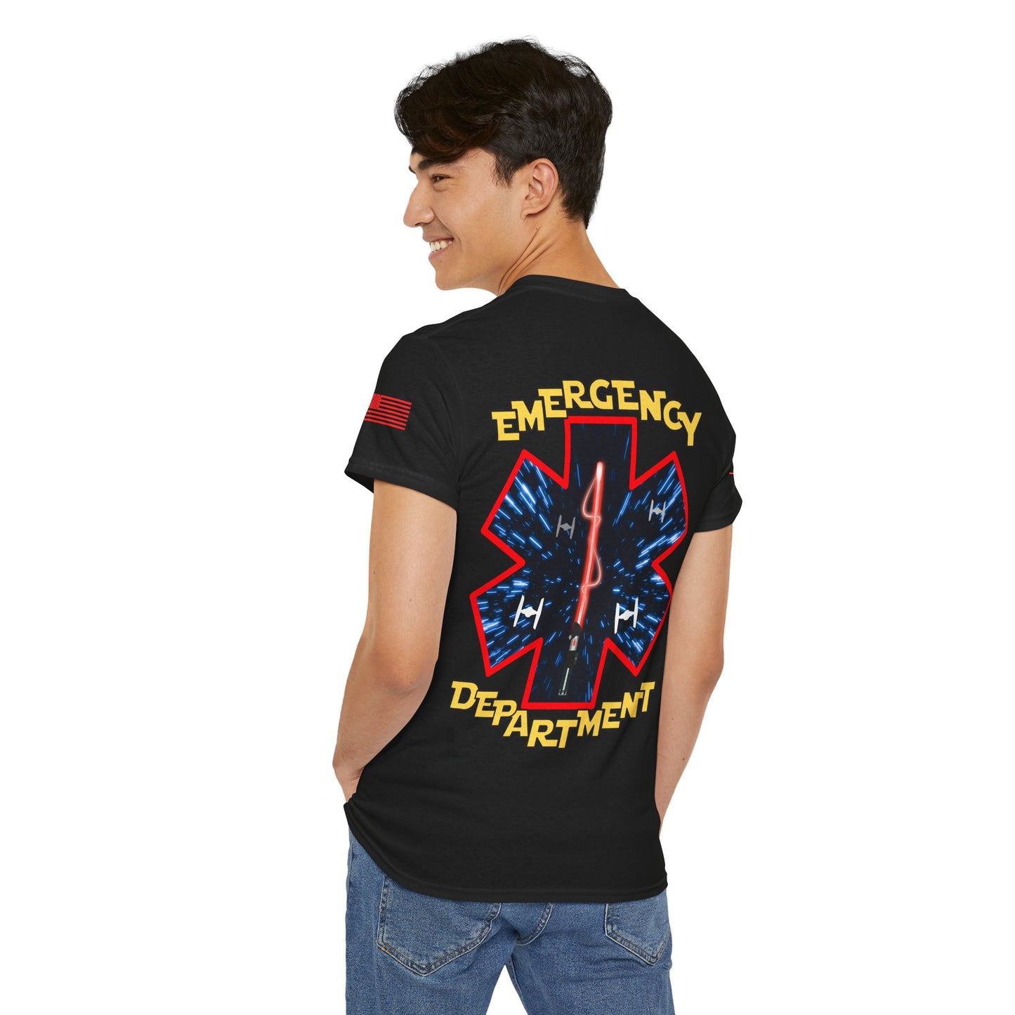 Embrace the dark side galactic Unisex Heavy Cotton Tee