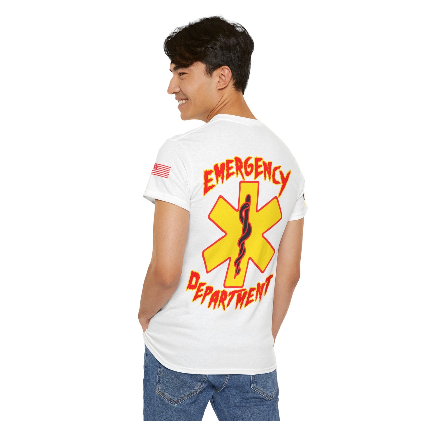 ER Mania Runnin Wild wrestling legend homage Unisex Heavy Cotton Tee