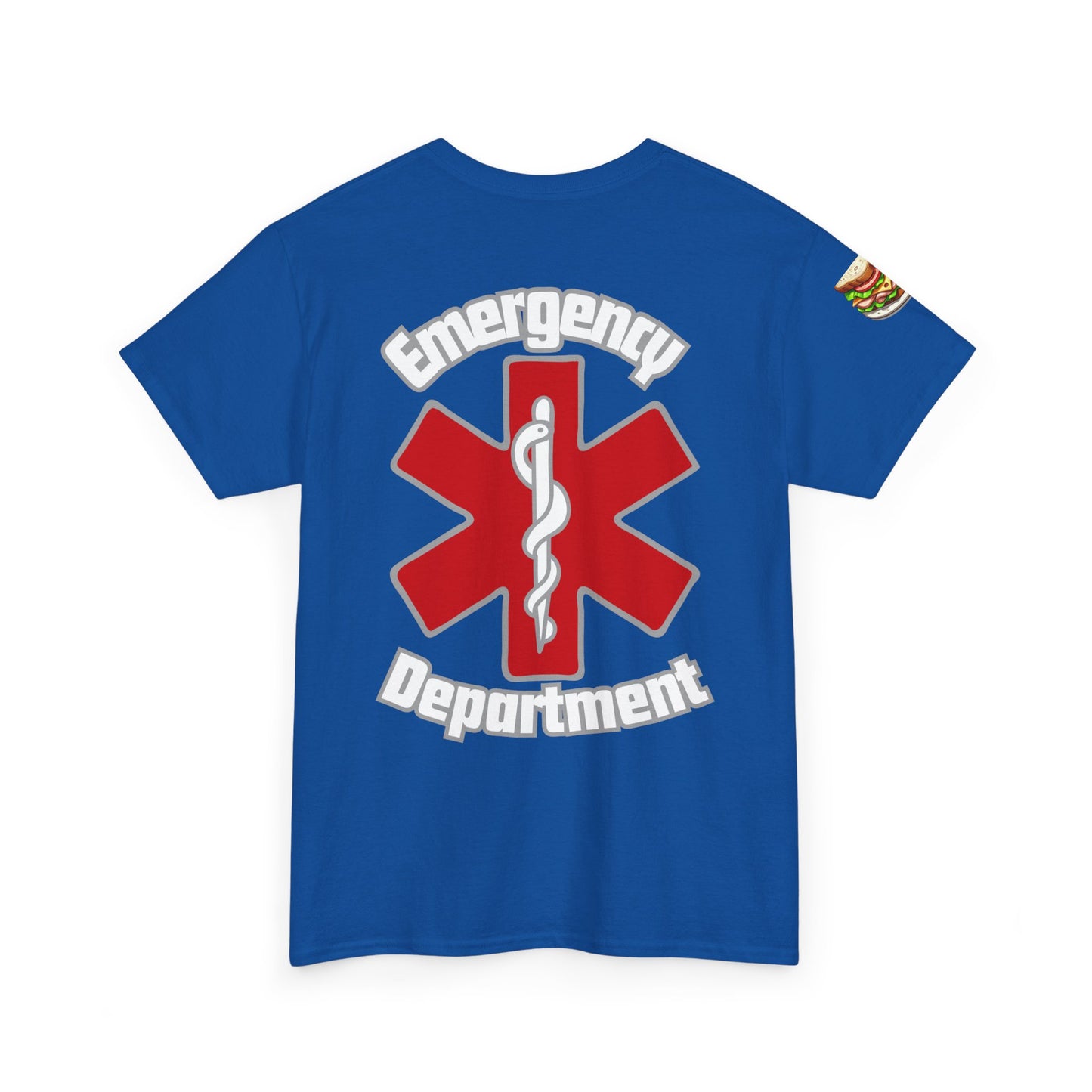 ER humor tee: Hi! Ask me about our turkey sandwiches