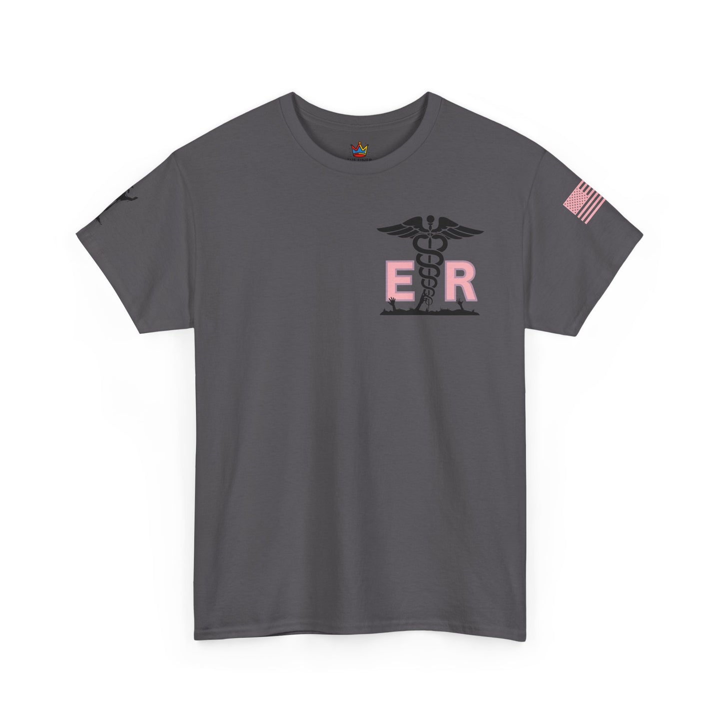ER Halloween strawberry moon Night of the Living Dead t shirt Unisex Heavy Cotton Tee