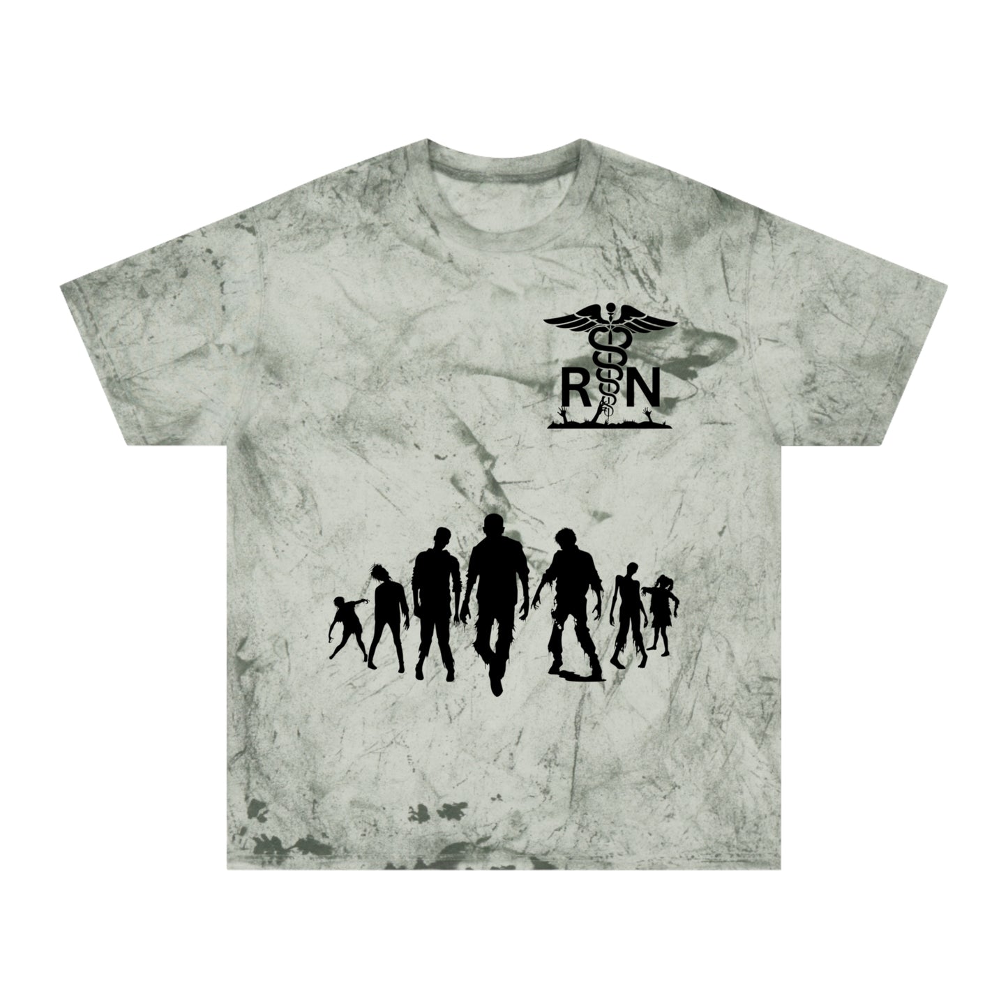 Night of the undead full blood moon zombie horde RN comfort colors Unisex Color Blast T-Shirt