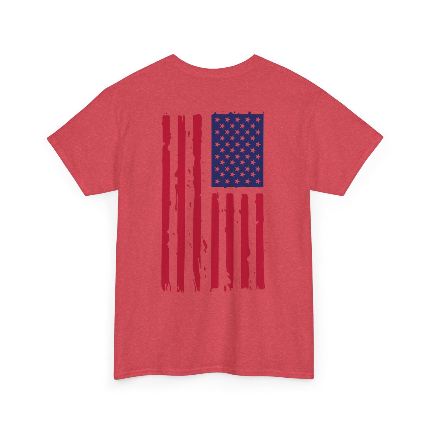 Nurse patriotic 80s themed Unisex Heavy Cotton Tee