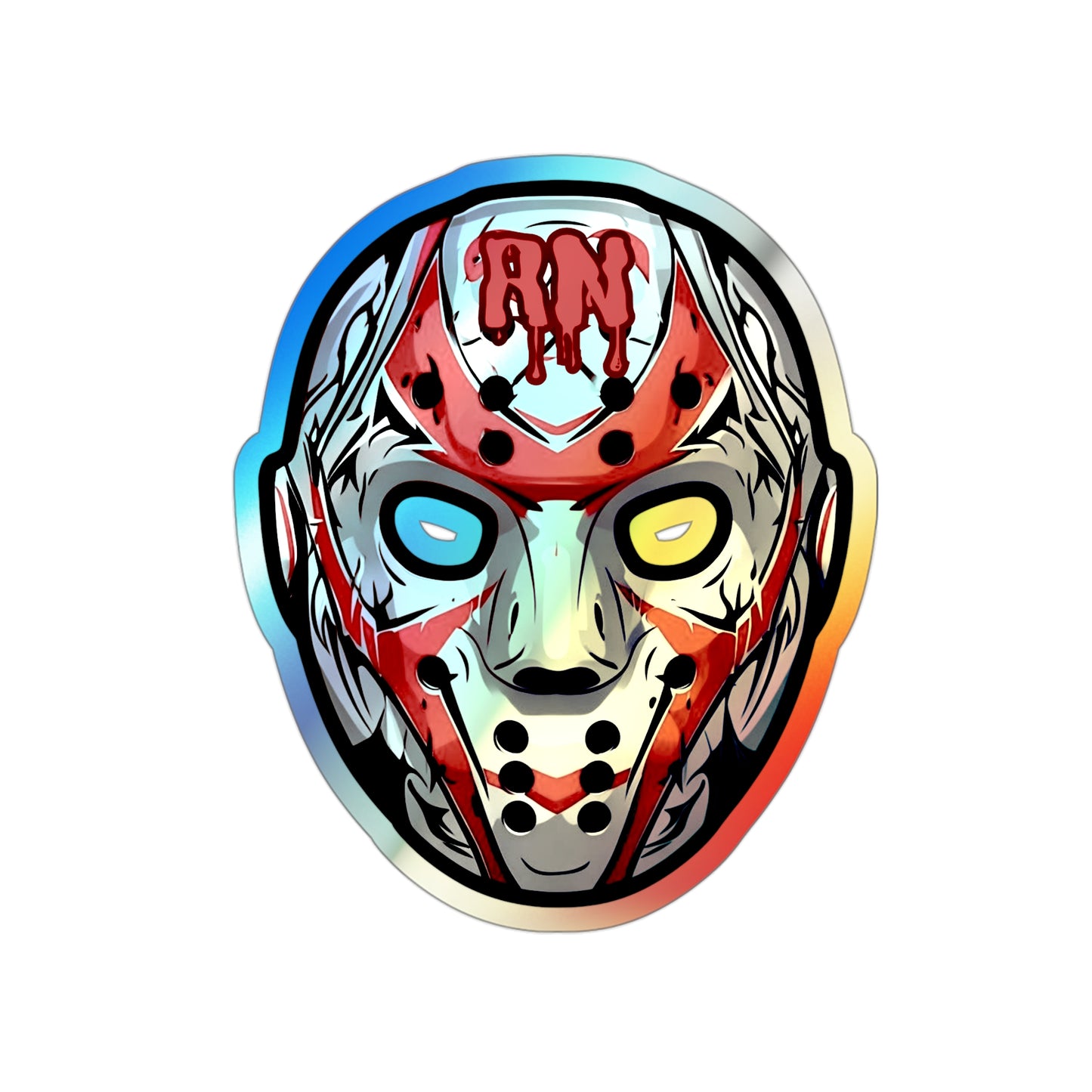 RN Friday the 13th Holographic Die-cut Stickers