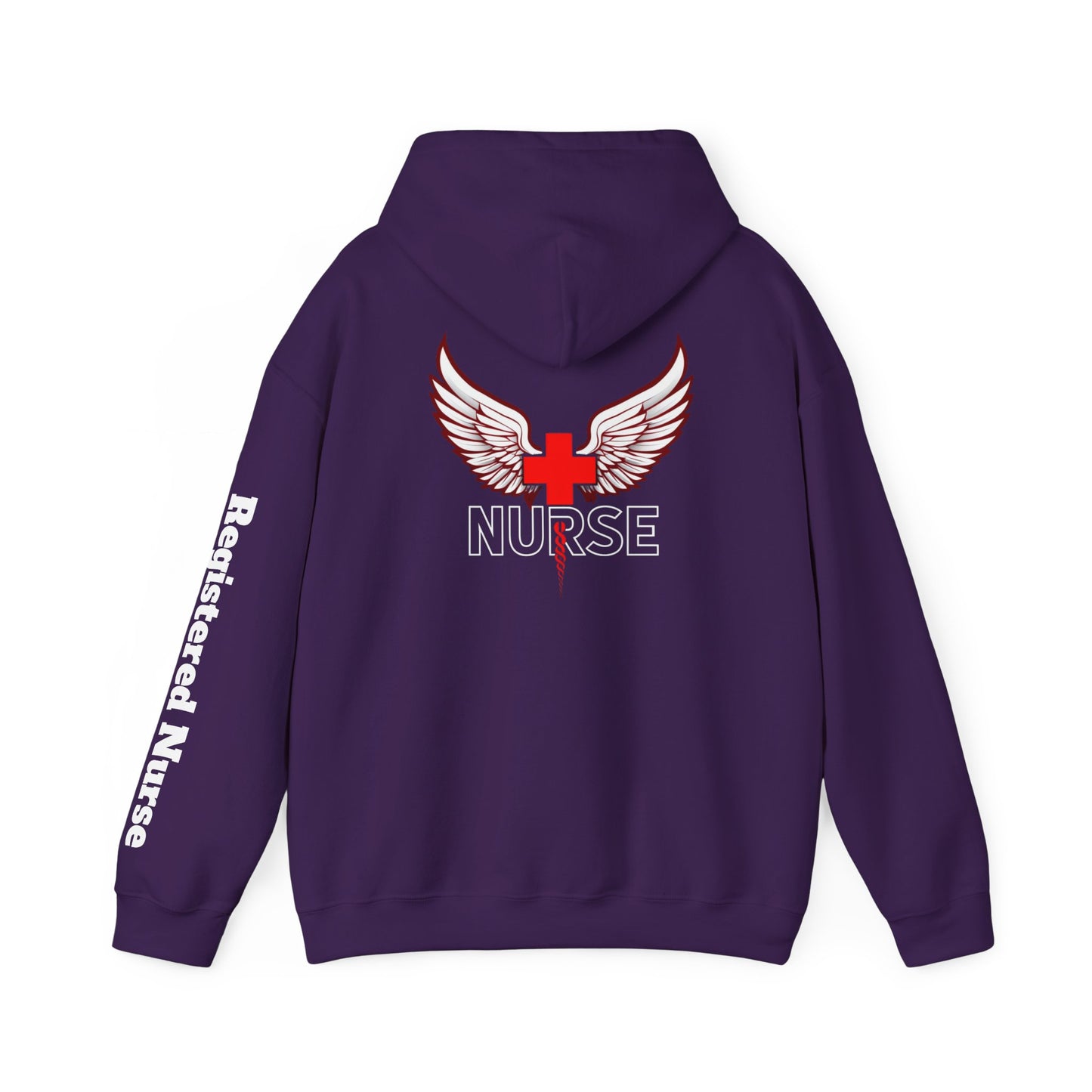 Nurse angel wings hoodie