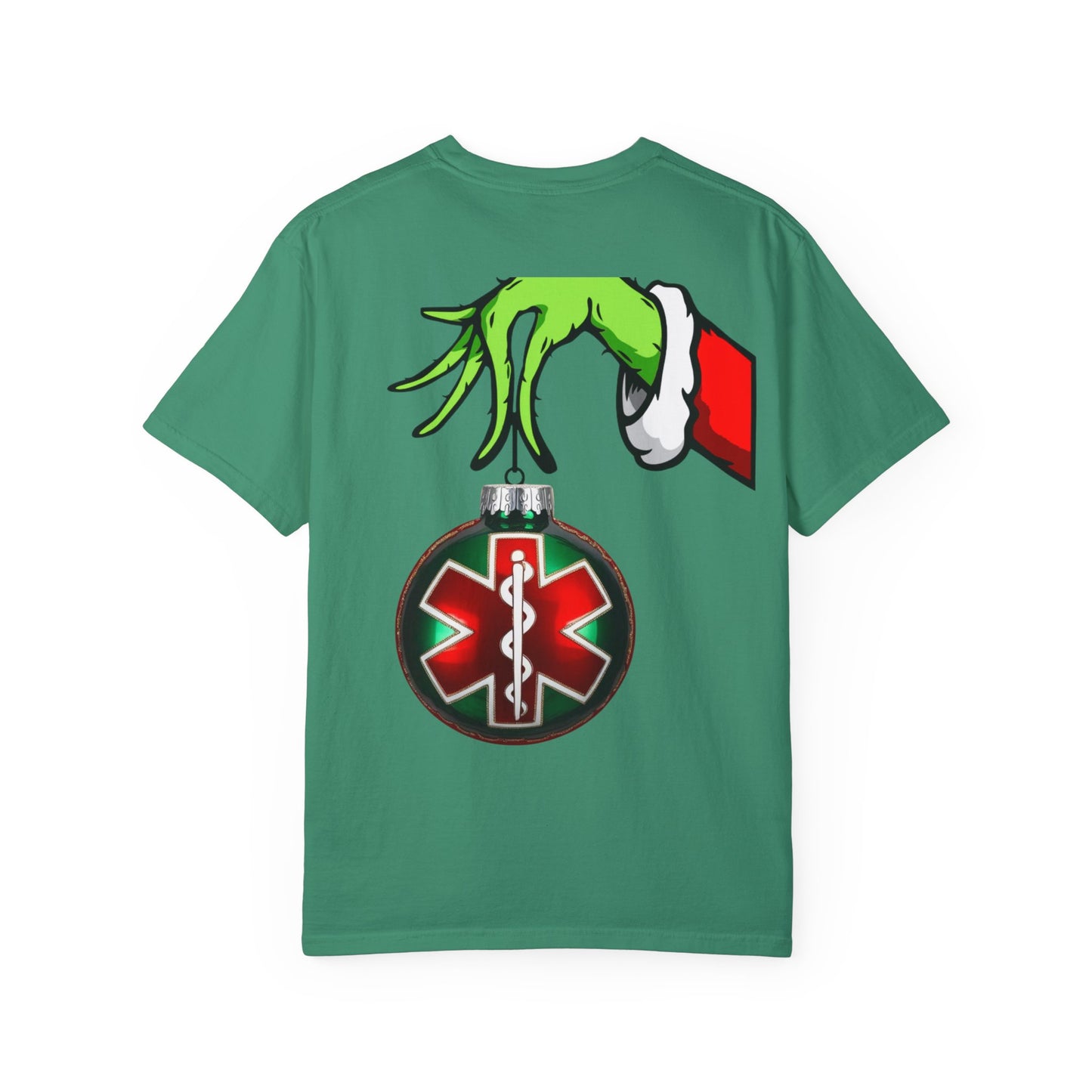 Grinch Emergency Department T-shirt, Christmas EMS Tee, Funny Nurse Doctor Shirt, Holiday Medical Gift, Hospital Staff Apparel