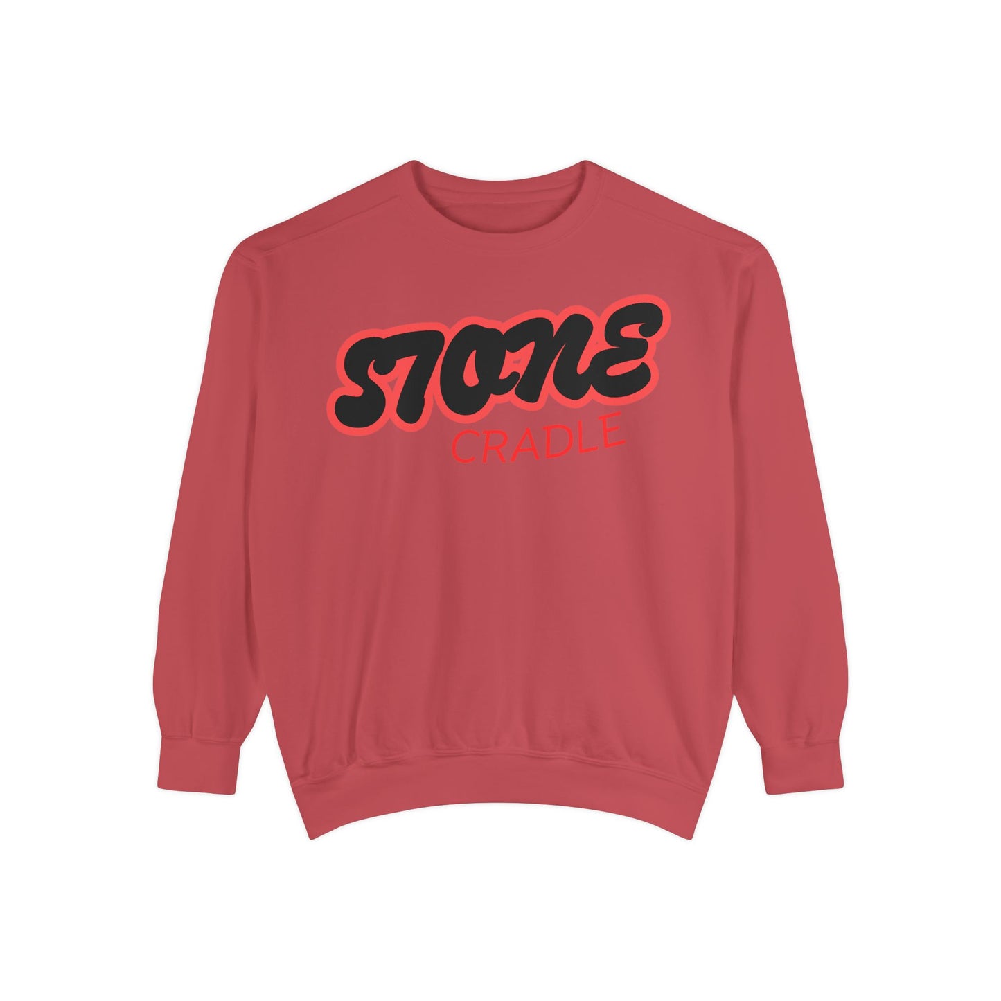 Unisex Garment-Dyed stone cradle sweat shirt