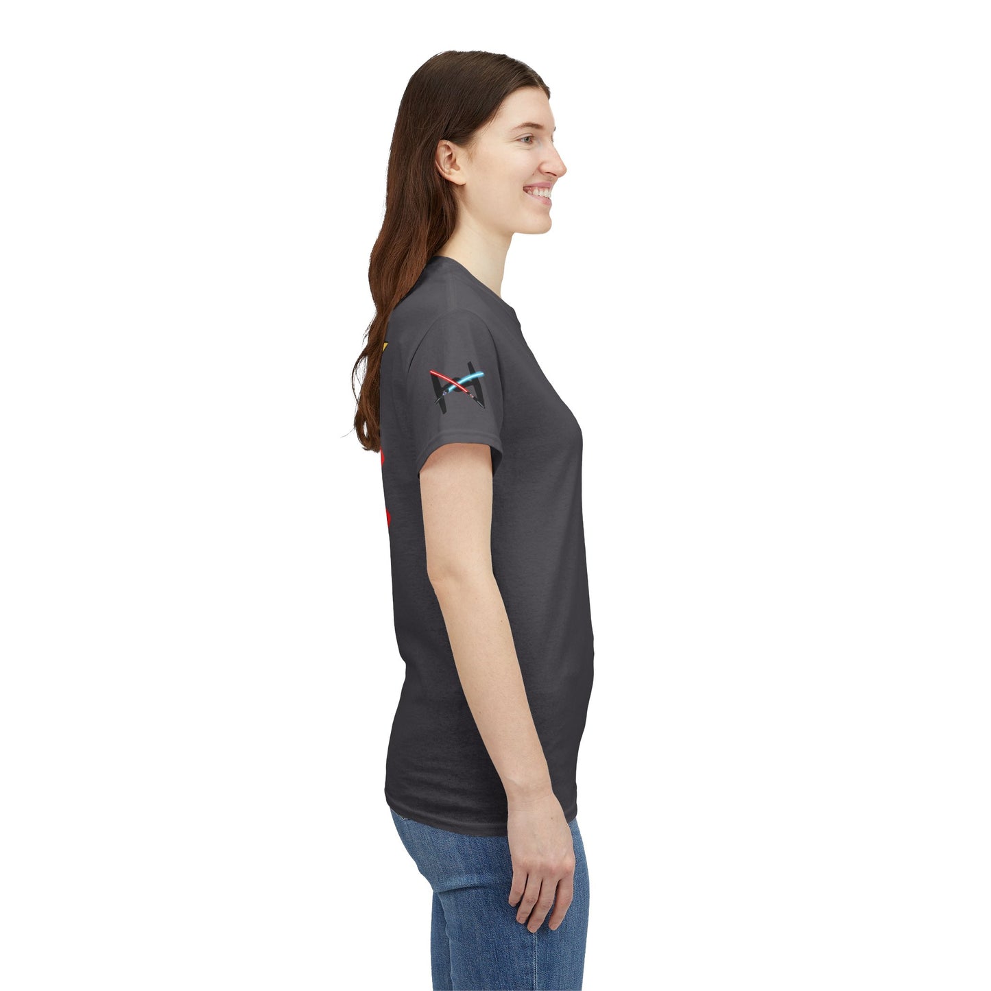 Embrace the dark side galactic Unisex Heavy Cotton Tee