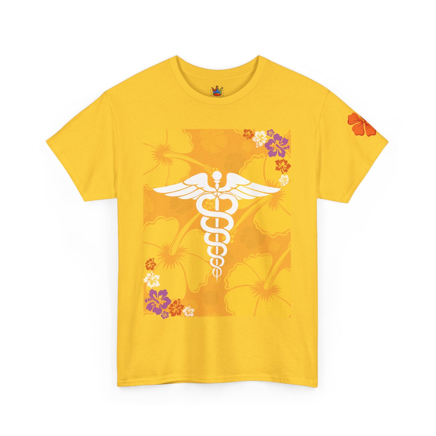 Hawaiian healthcare worker t shirt summer gift for healthcare heroes Unisex Heavy Cotton Tee