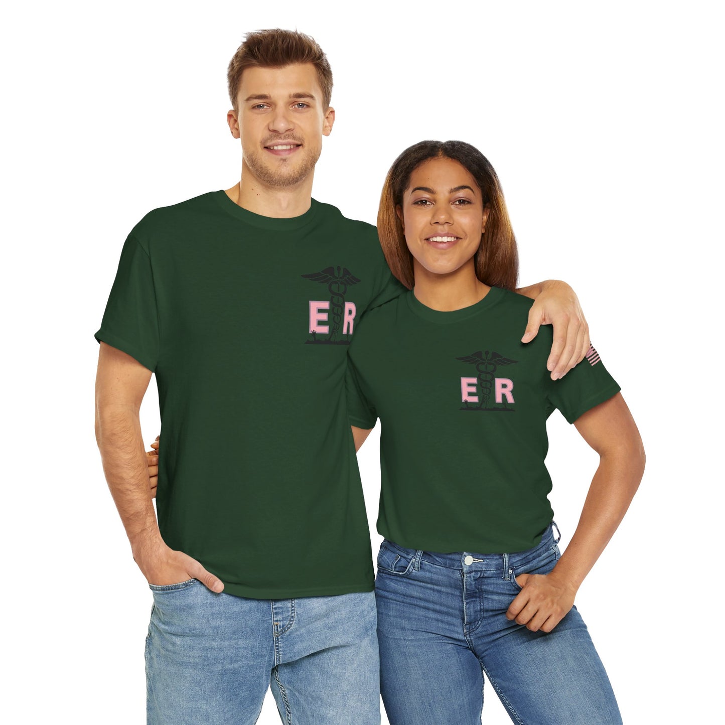 ER Halloween strawberry moon Night of the Living Dead t shirt Unisex Heavy Cotton Tee