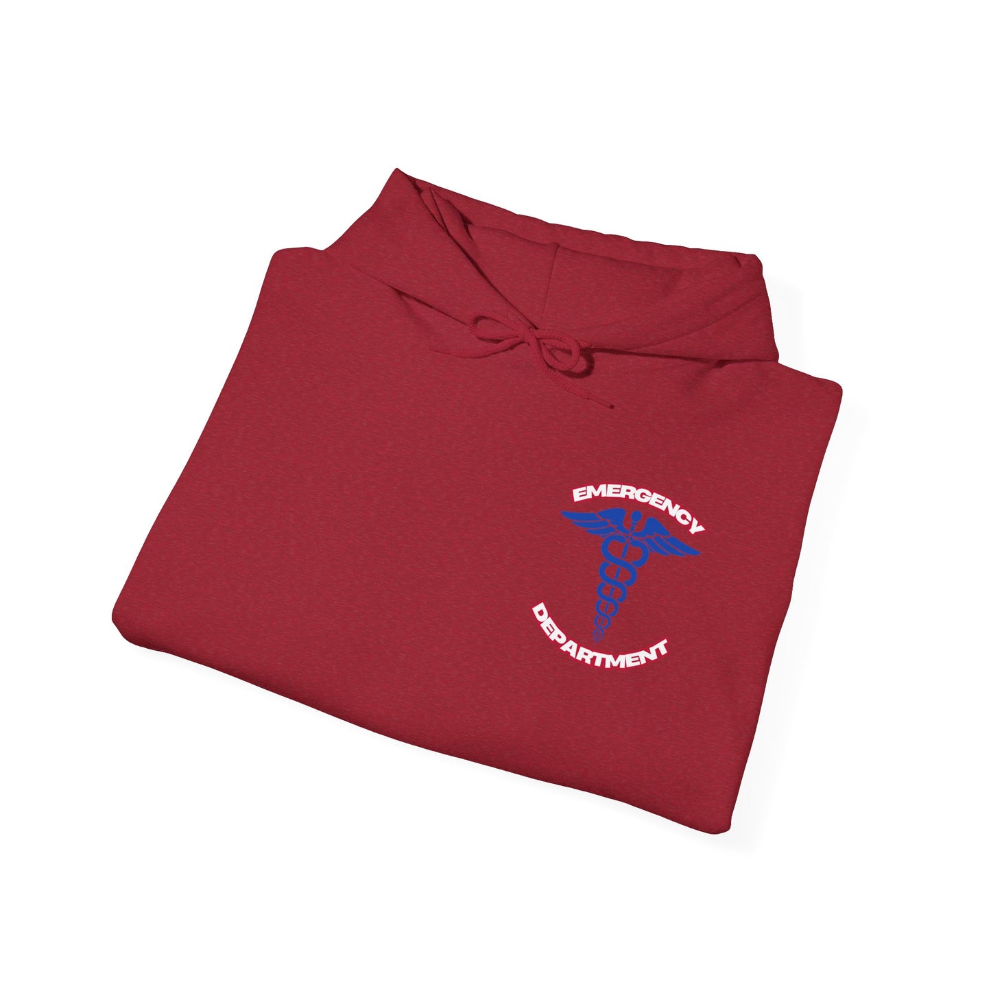 Holiday snowflake emergency department Unisex Heavy Blend™ Hooded Sweatshirt