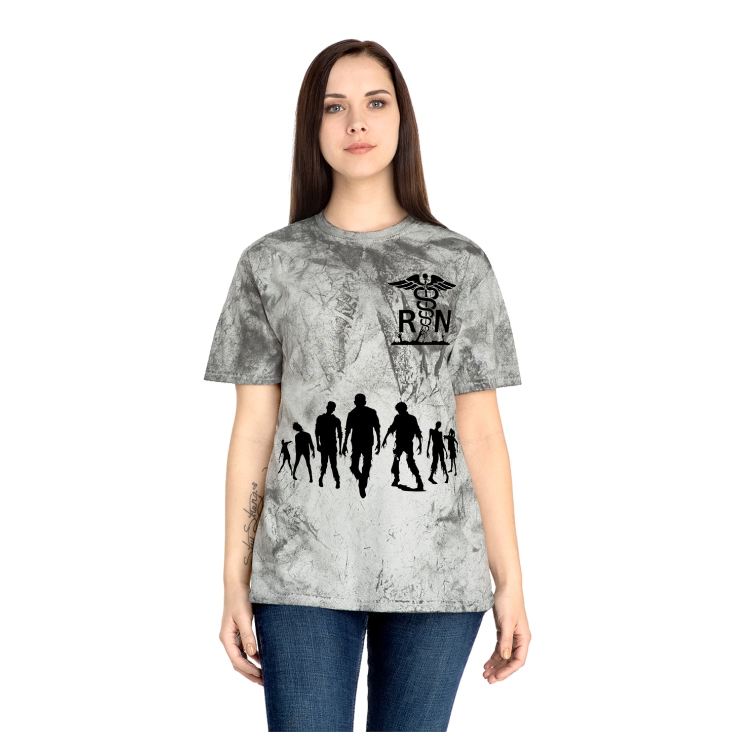 Night of the undead full blood moon zombie horde RN comfort colors Unisex Color Blast T-Shirt