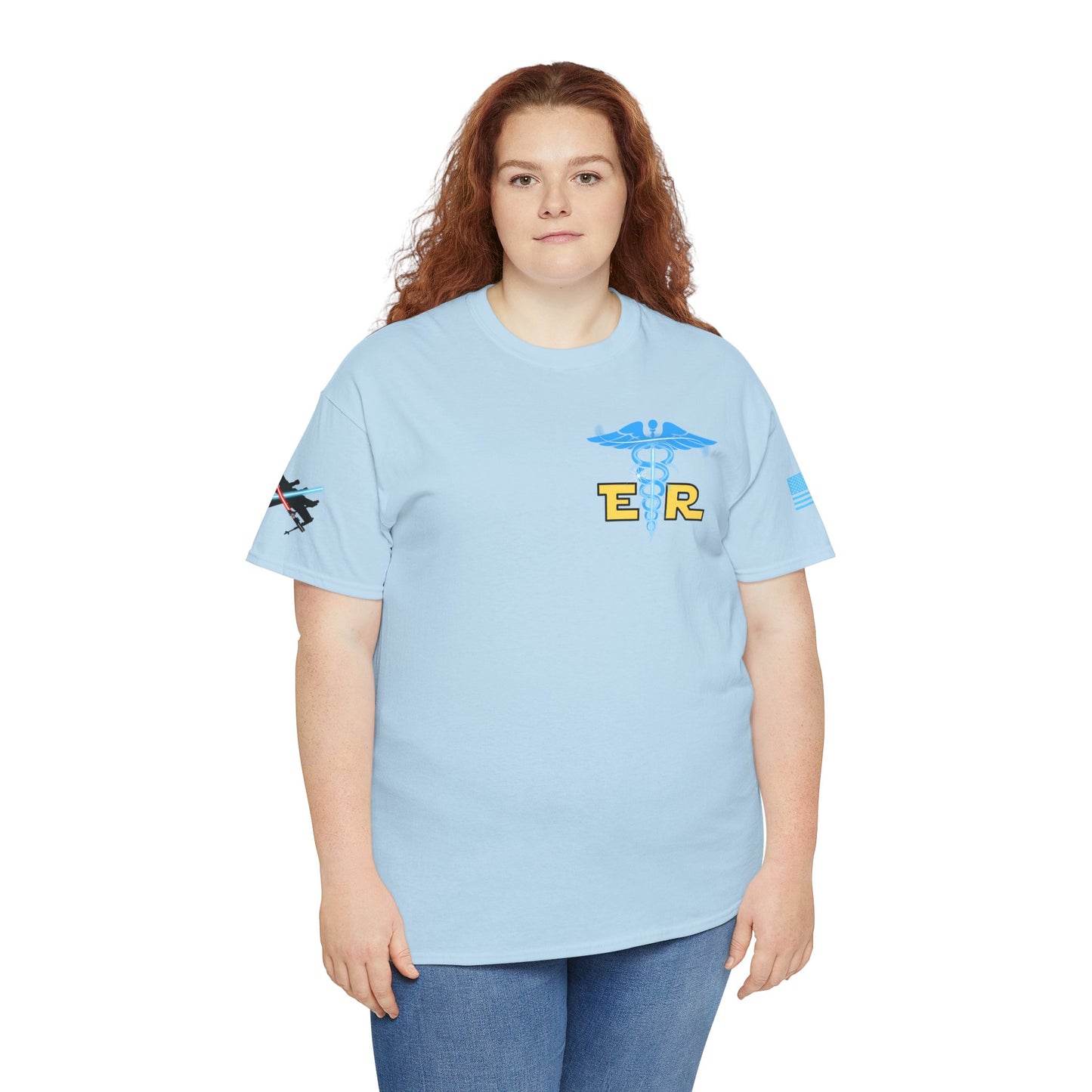 Feel the force galactic Unisex Heavy Cotton Tee