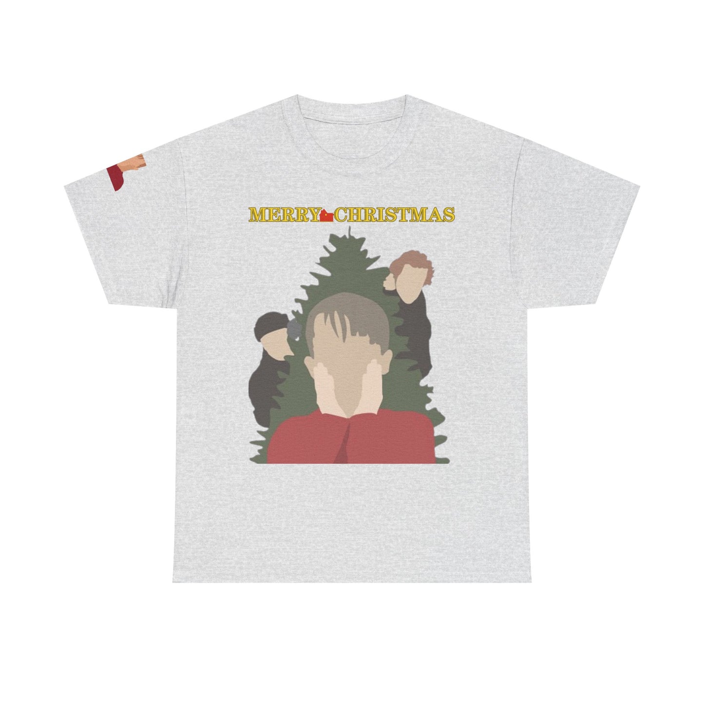 Home alone hospital edition Christmas Unisex Heavy Cotton Tee