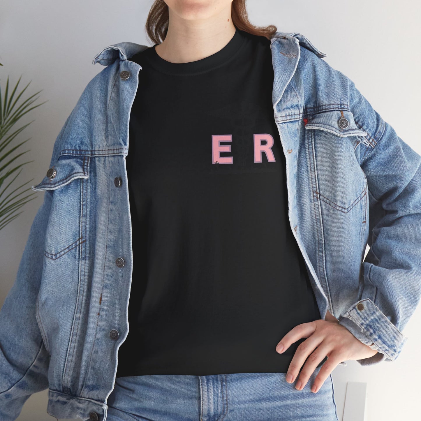 ER Halloween strawberry moon Night of the Living Dead t shirt Unisex Heavy Cotton Tee