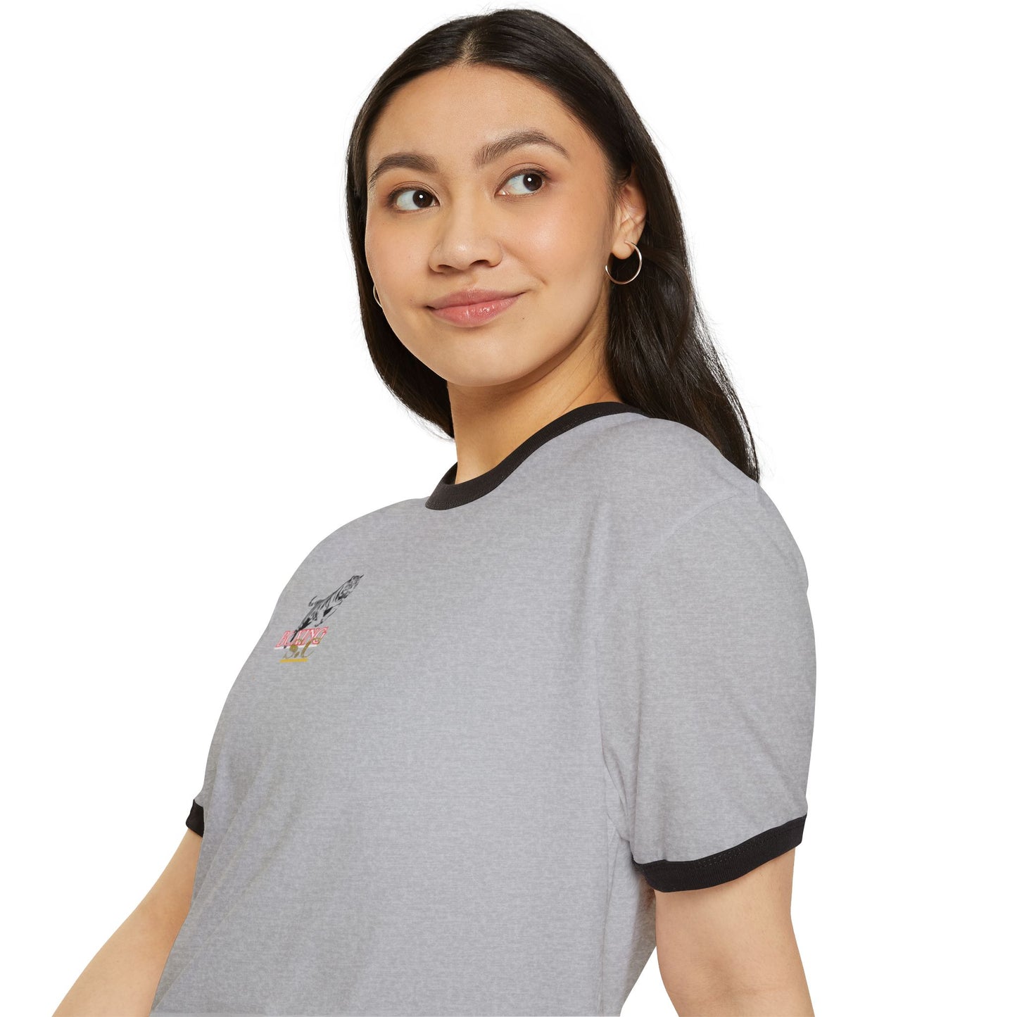 Unisex Cotton Ringer T-Shirt. stone cradle boxing