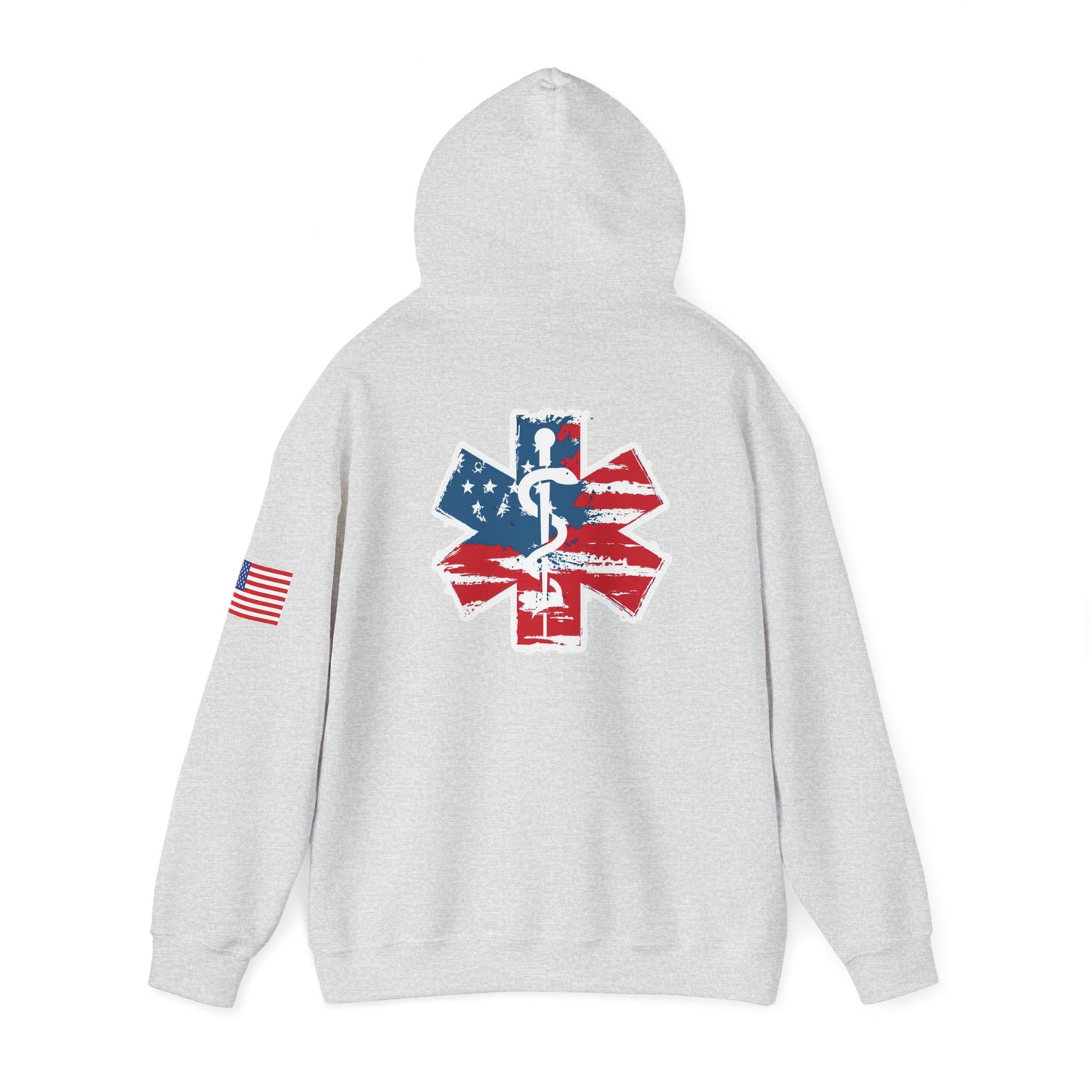 Patriotic RN Hoodie Independence Day gift for nurse Unisex Heavy Blend™ Hooded Sweatshirt