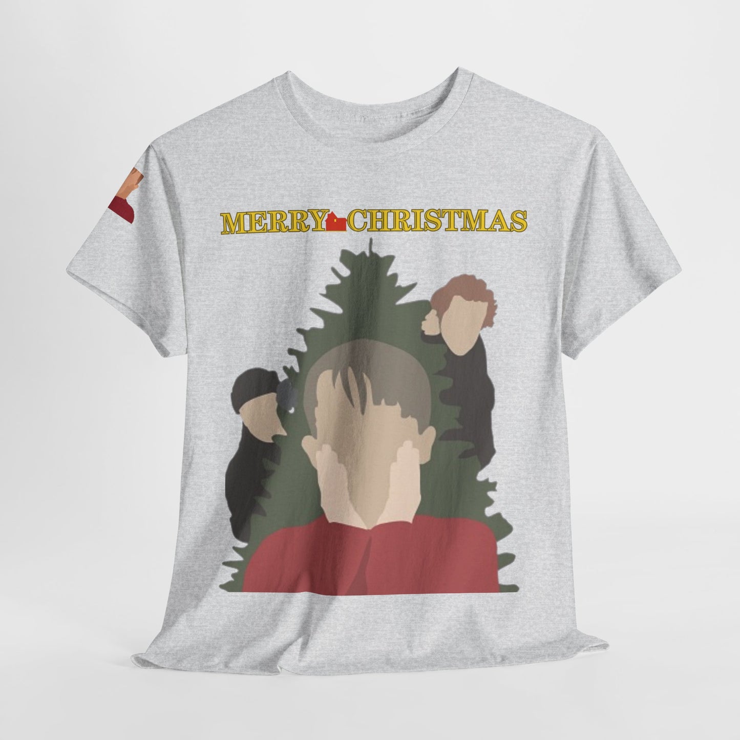Home alone hospital edition Christmas Unisex Heavy Cotton Tee