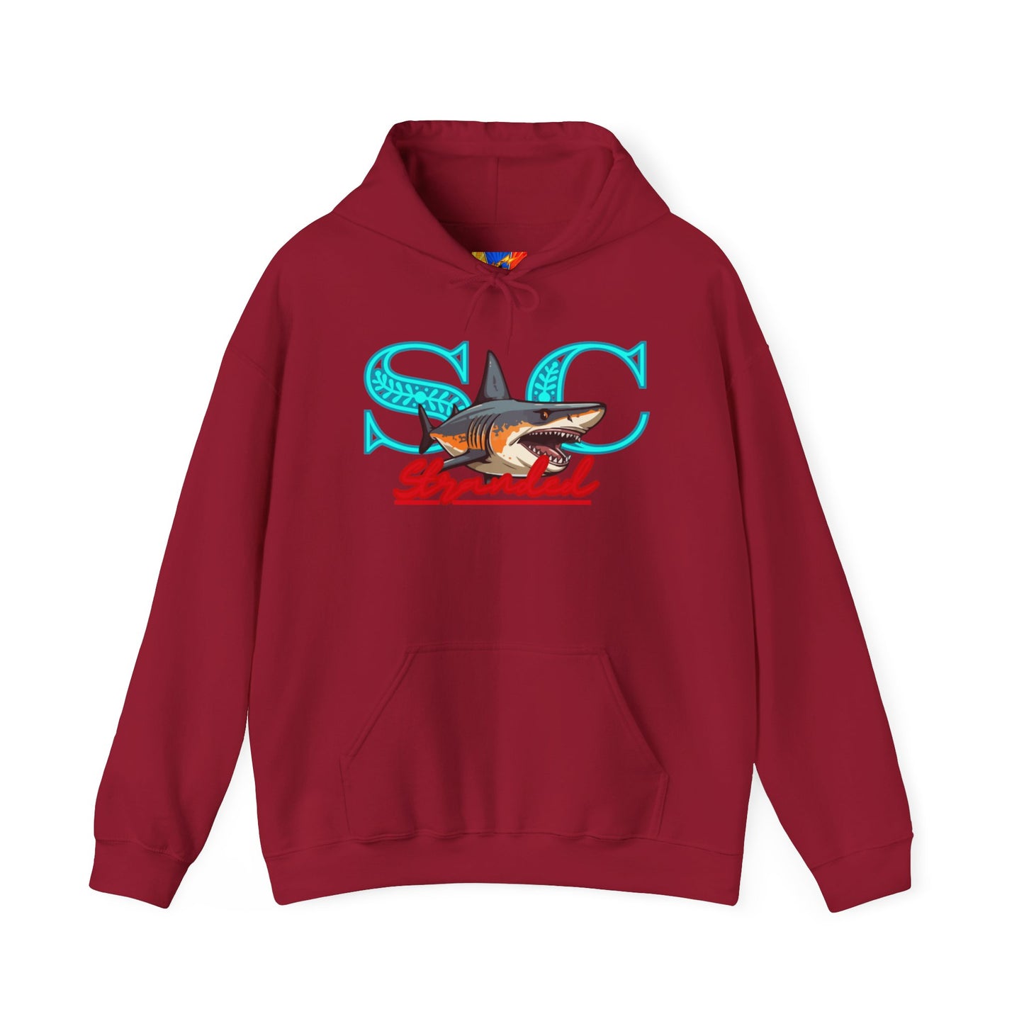 Hooded sweat shirt (stone cradle) stranded line