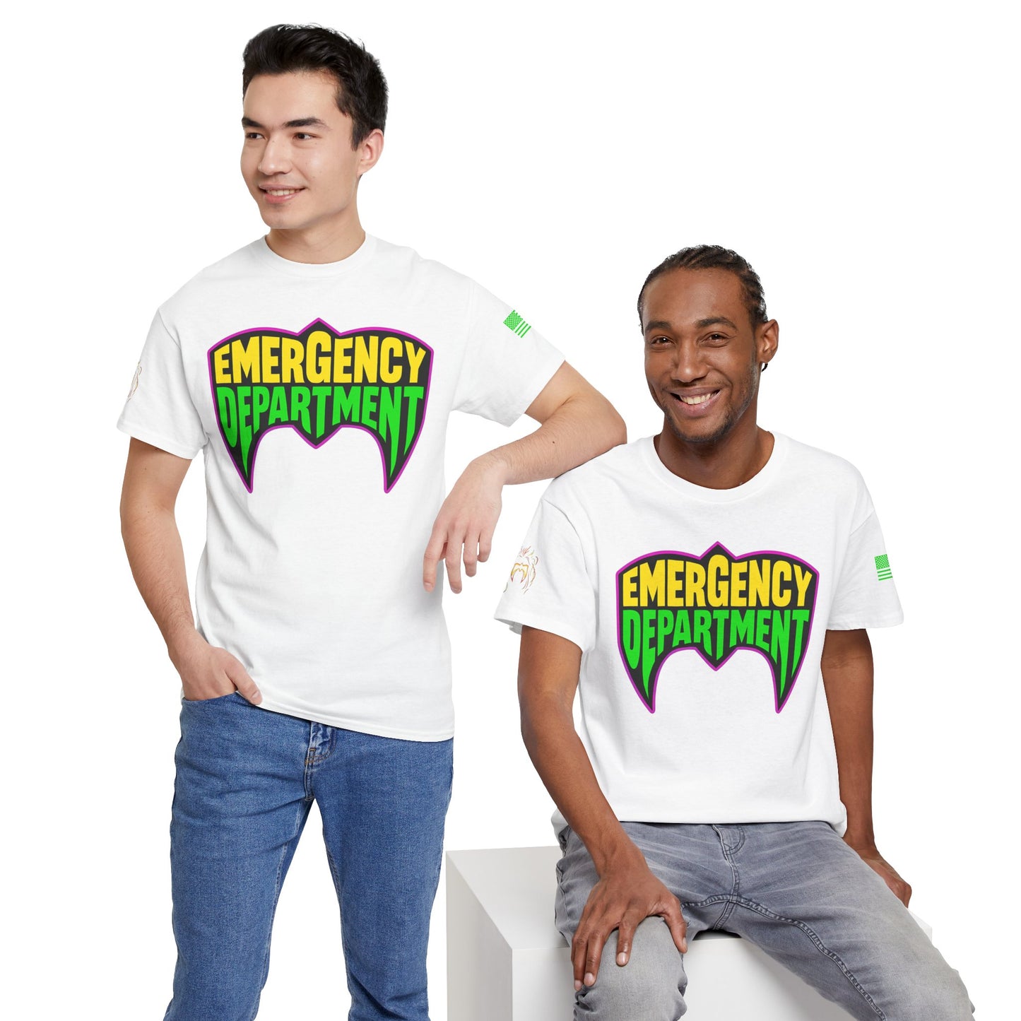 The Ultimate ER tee homage to wrestling legends Unisex Heavy Cotton Tee