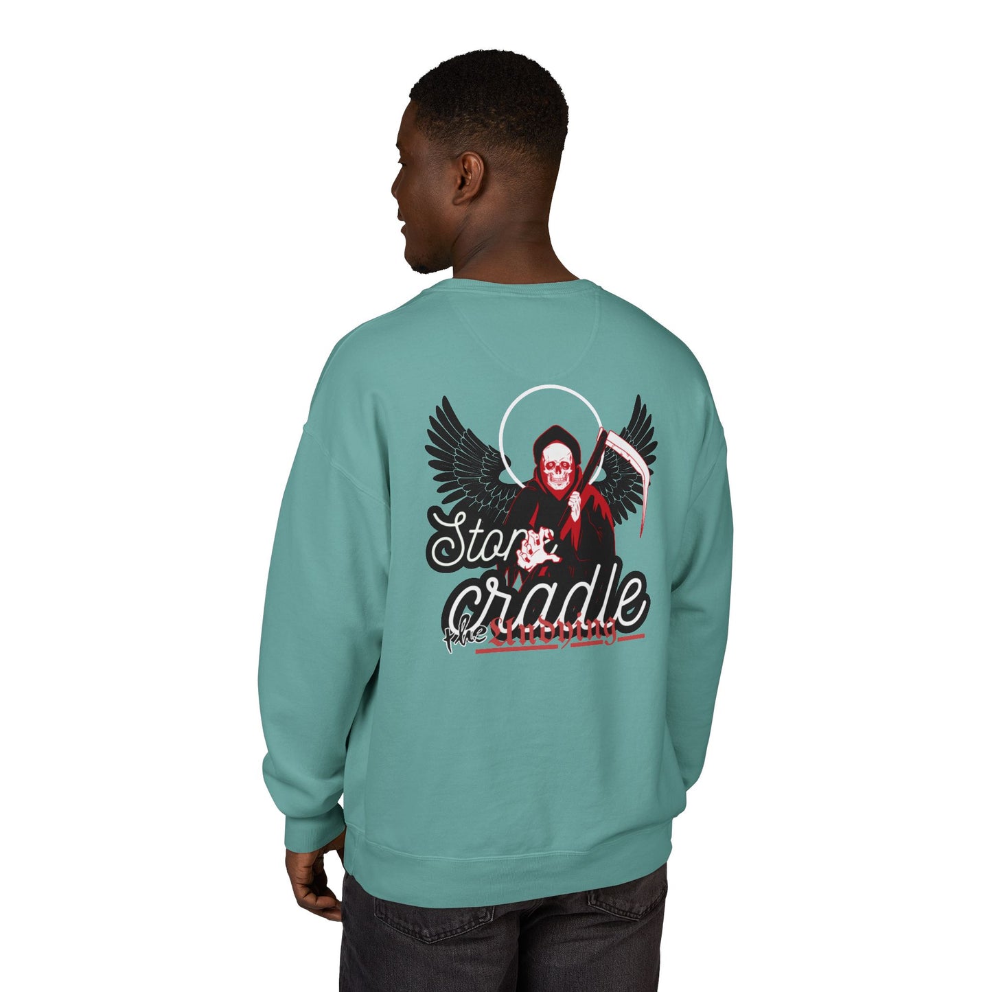 Crewneck Sweatshirt stone cradle (the undying) collection