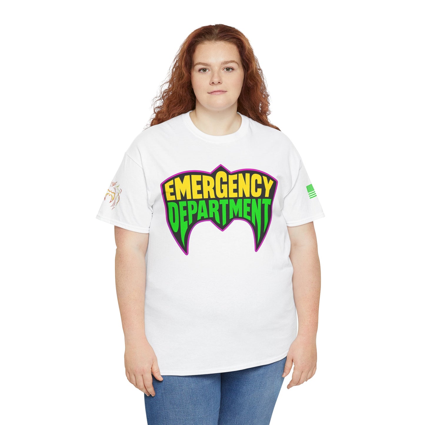 The Ultimate ER tee homage to wrestling legends Unisex Heavy Cotton Tee