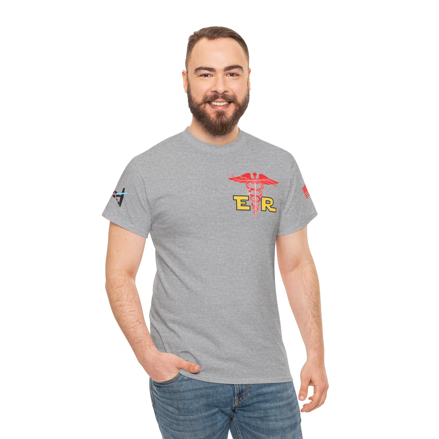 Embrace the dark side galactic Unisex Heavy Cotton Tee