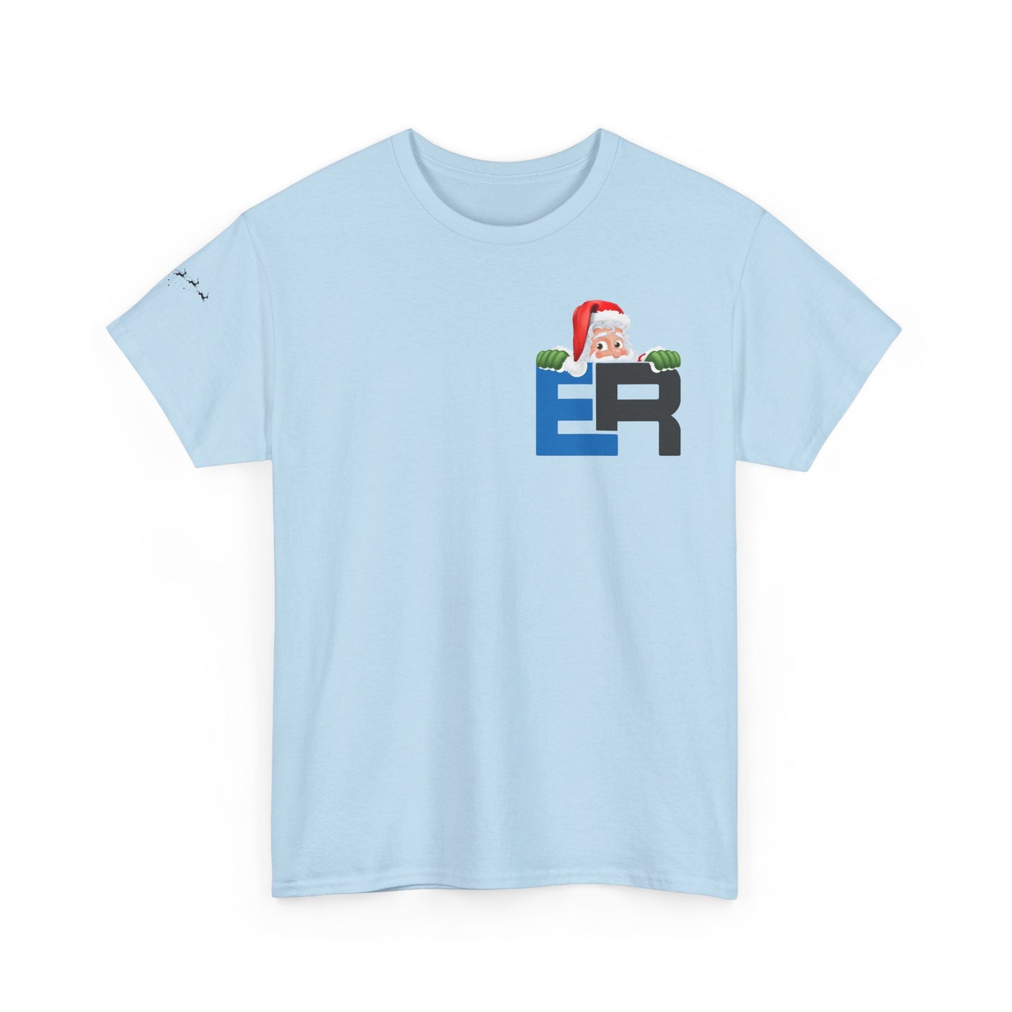 Emergency Room Christmas Unisex Tee - Santa Snowflakes Holiday Cheer Shirt, ER Nurse Doctor Gift, Xmas Medical Staff Apparel, Holiday Season