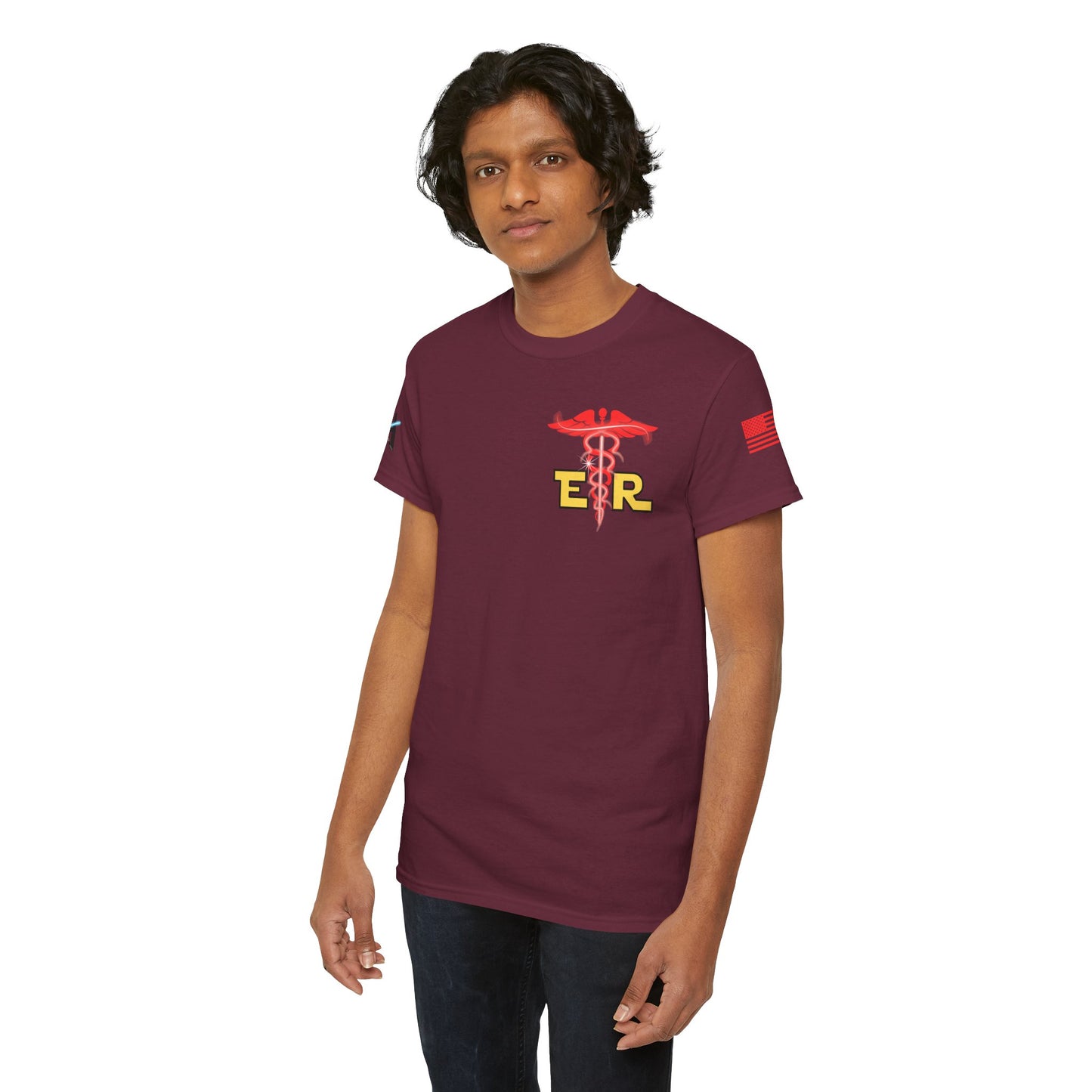 Embrace the dark side galactic Unisex Heavy Cotton Tee