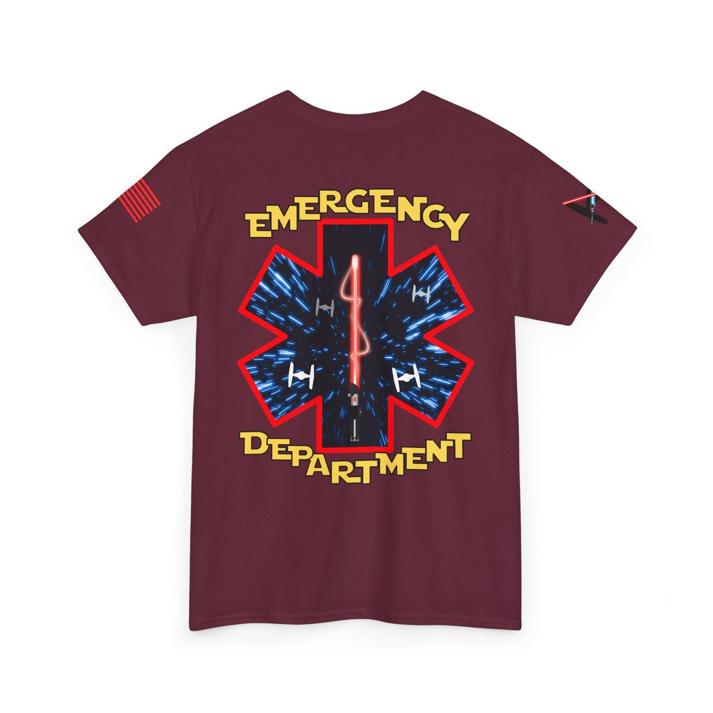 Embrace the dark side galactic Unisex Heavy Cotton Tee