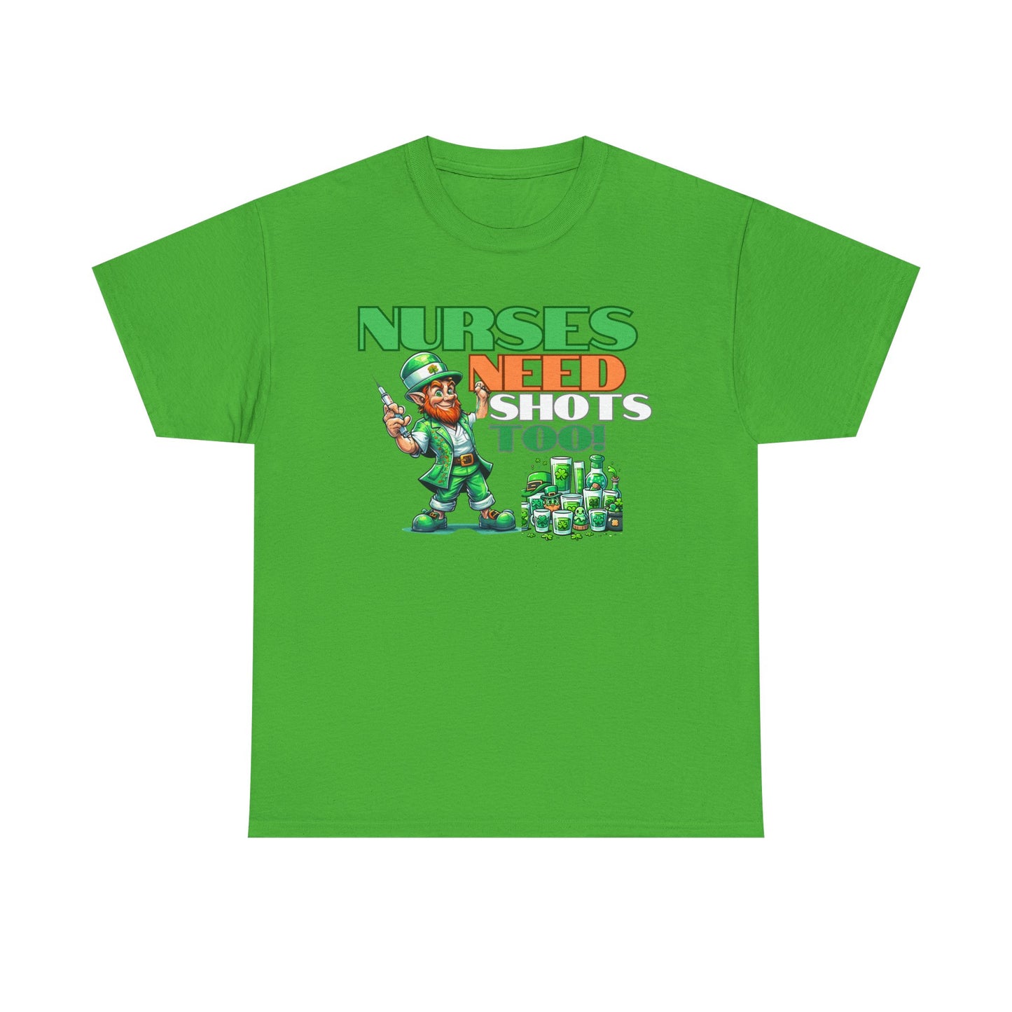 Nursing St Paddy’s day themed tee