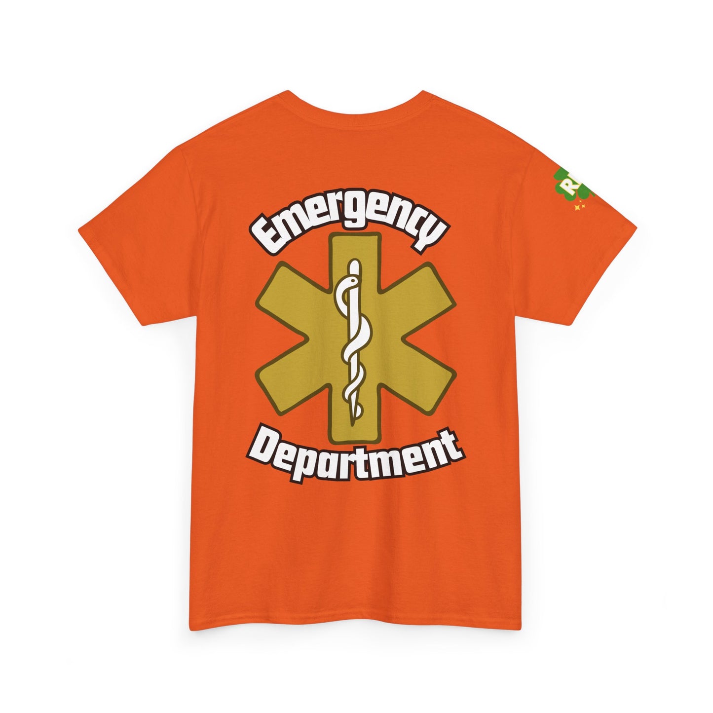 ER RN Heart O Gold Celtic Pride t shirt emergency department nurse tee