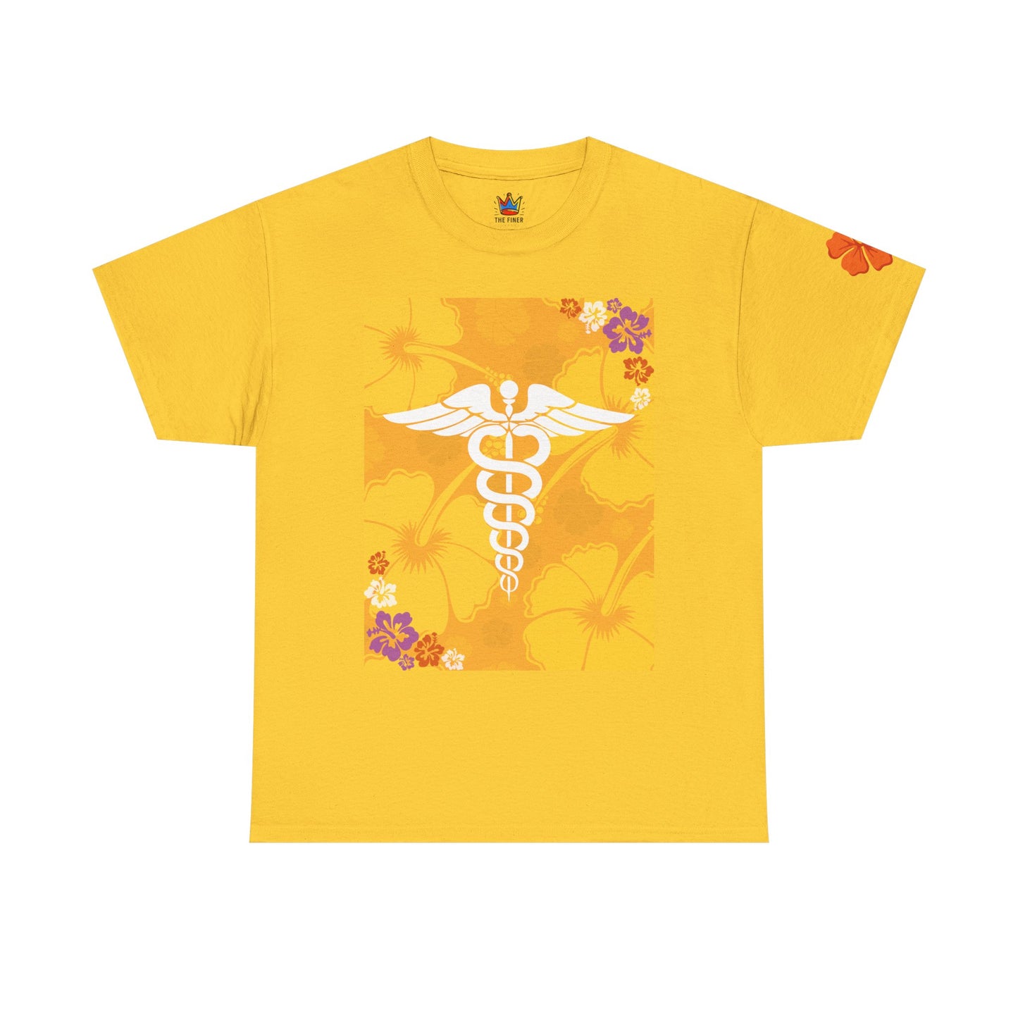 Hawaiian healthcare worker t shirt summer gift for healthcare heroes Unisex Heavy Cotton Tee