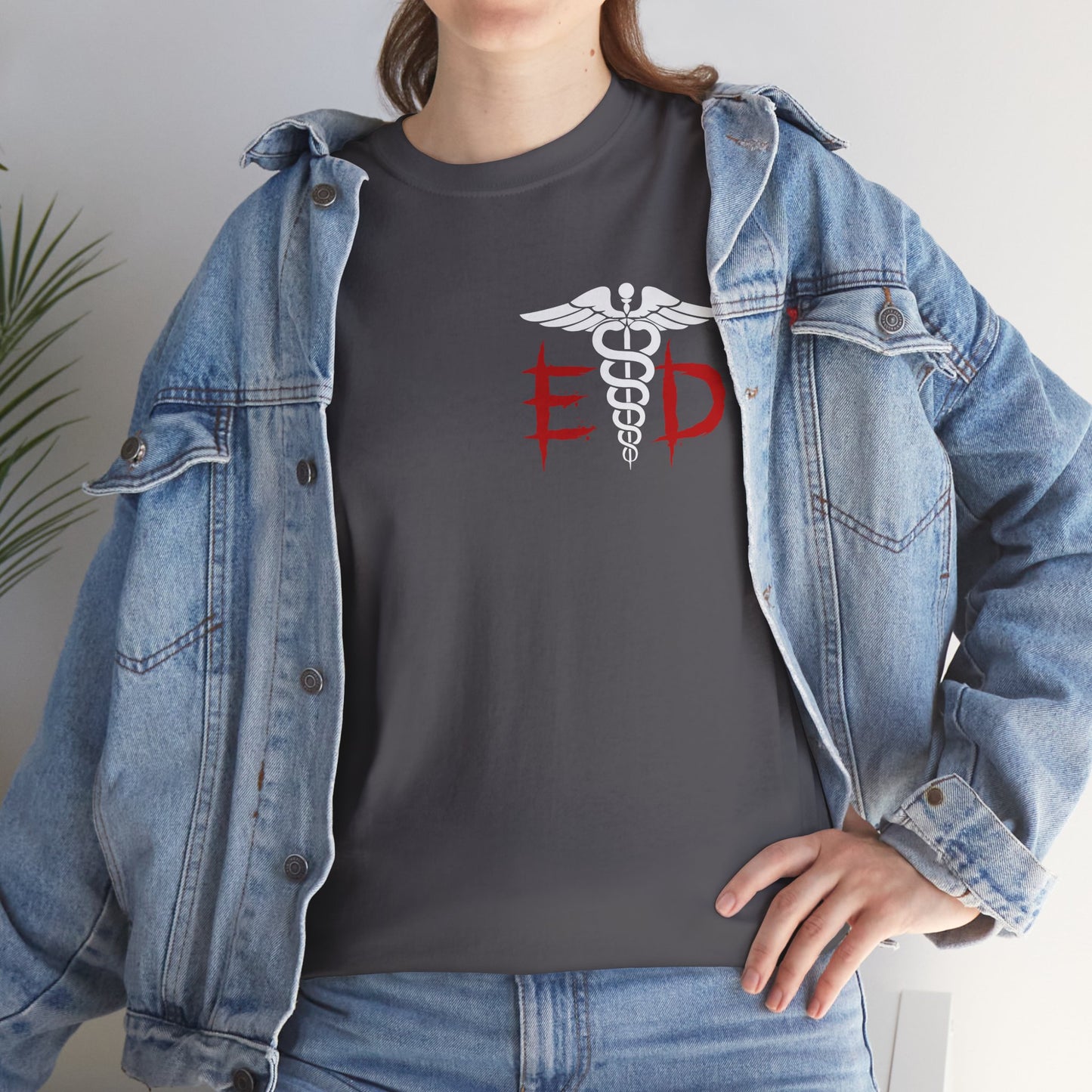 ER halloween clown t shirt Unisex Heavy Cotton Tee
