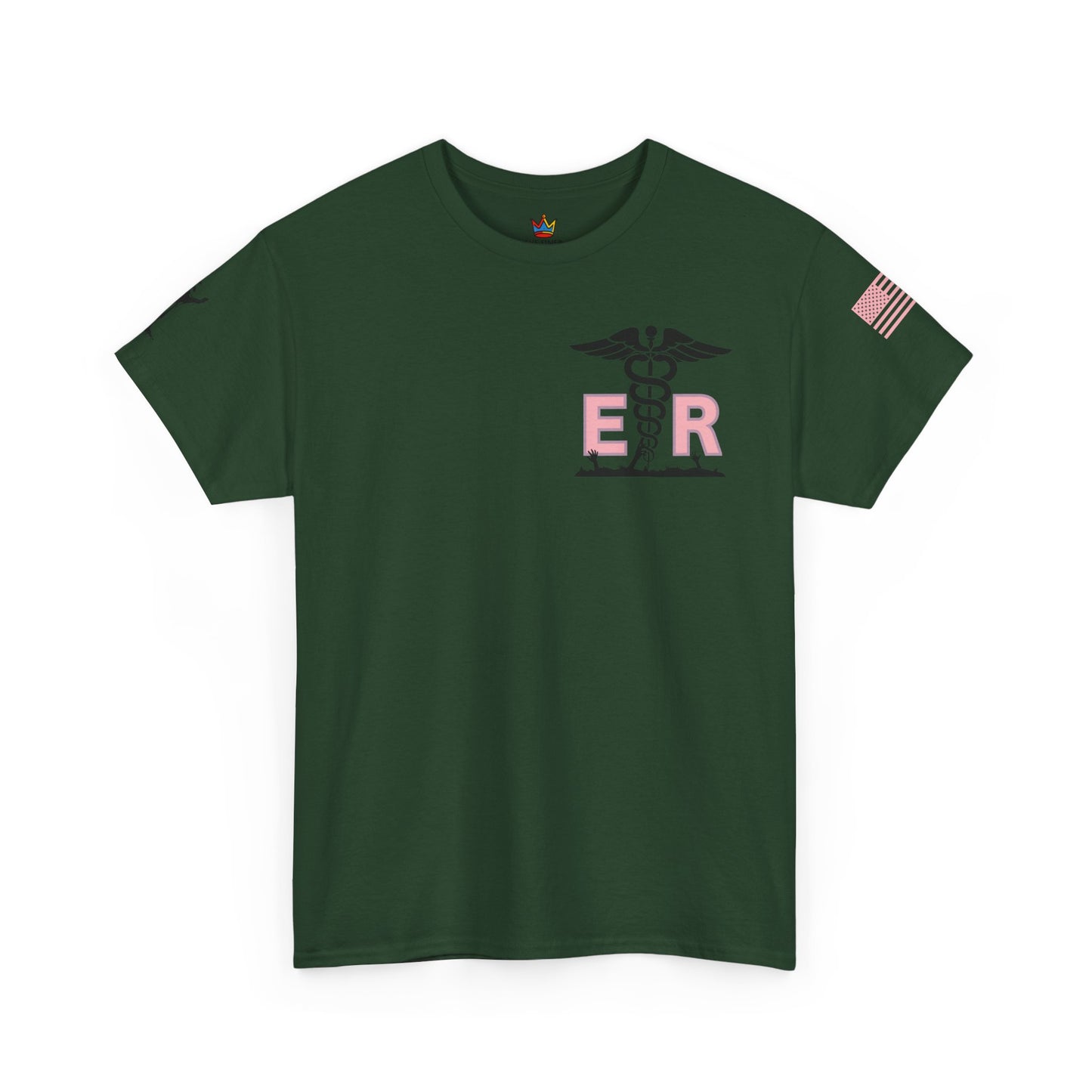 ER Halloween strawberry moon Night of the Living Dead t shirt Unisex Heavy Cotton Tee