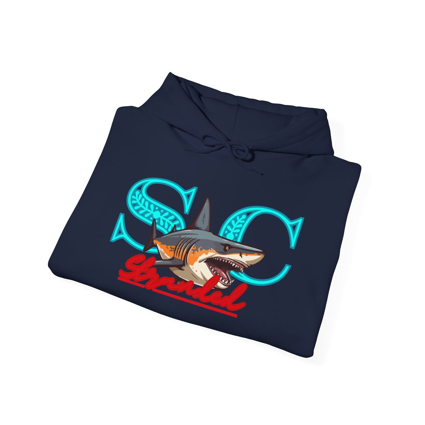 Hooded sweat shirt (stone cradle) stranded line