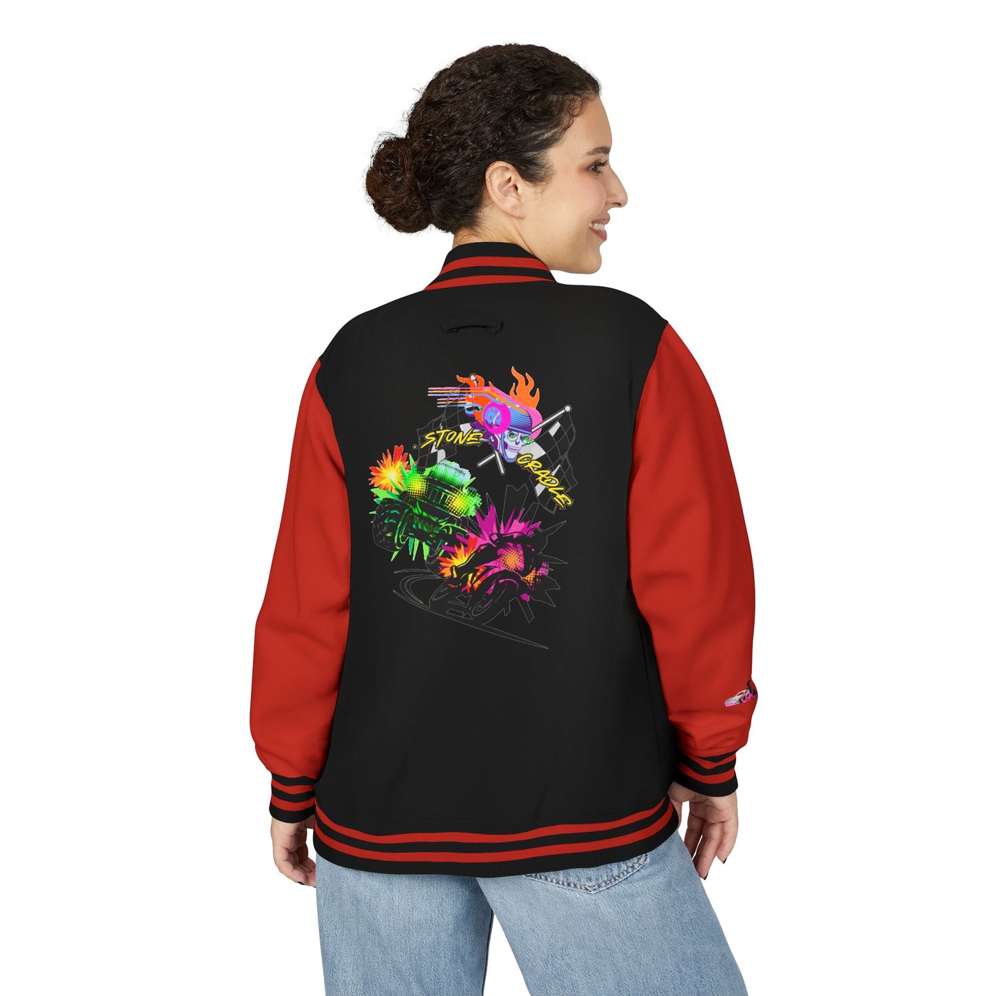 Unisex Heavyweight Letterman Jacket (Stone Cradle)