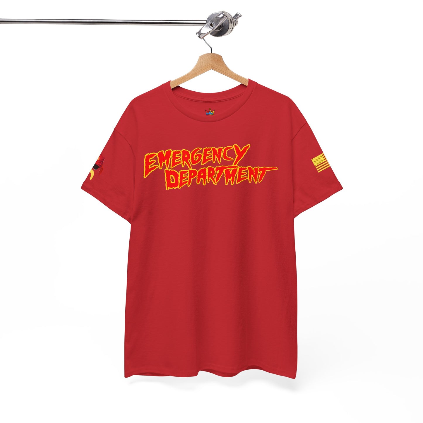 ER Mania Runnin Wild wrestling legend homage Unisex Heavy Cotton Tee