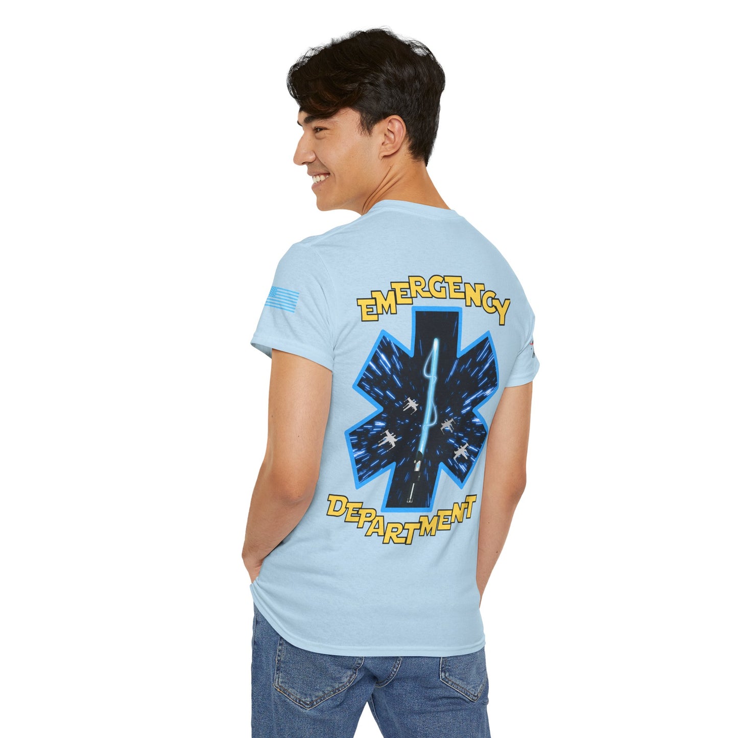 Feel the force galactic Unisex Heavy Cotton Tee