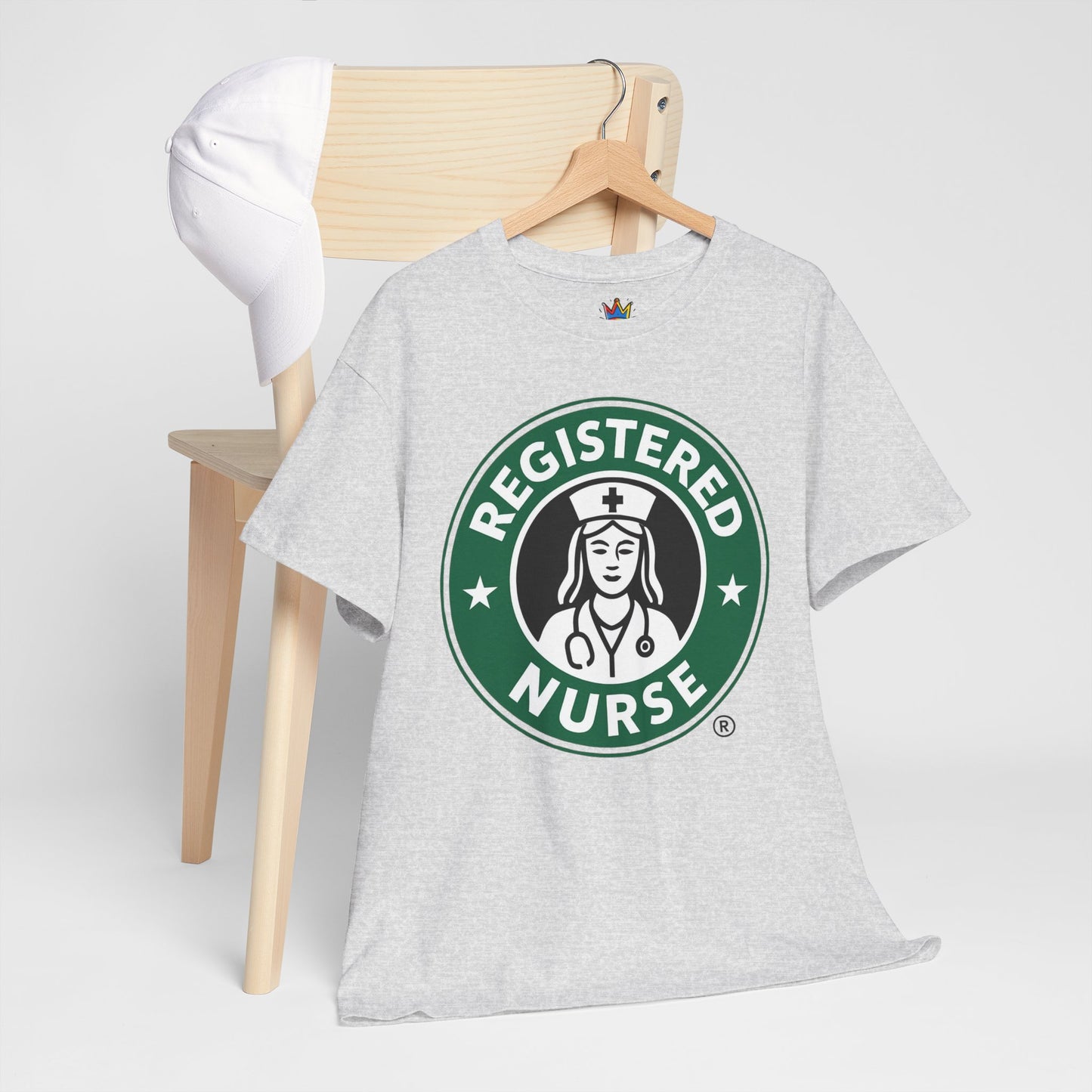 Nurse fuel coffee t shirt Unisex Heavy Cotton Tee
