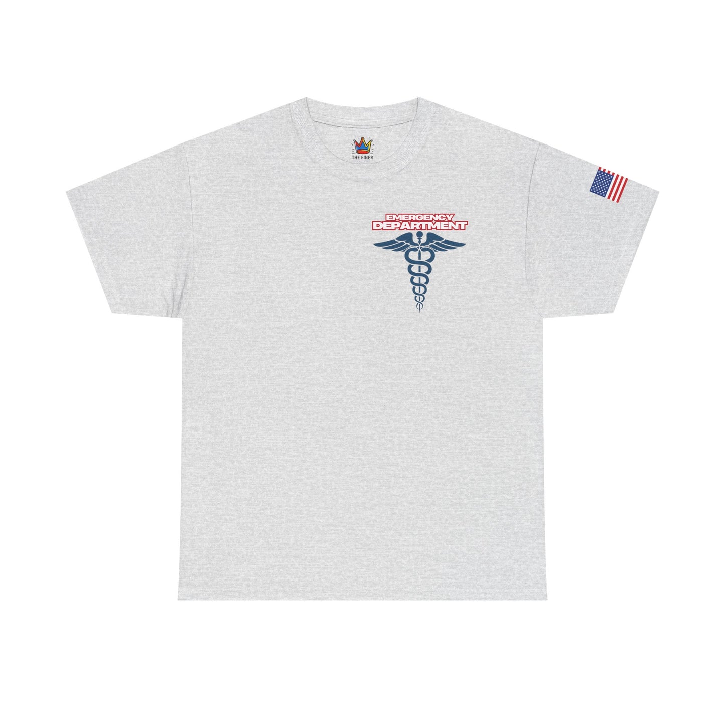 Patriotic Emergency Department T shirt gift for healthcare worker American flag star of life ED t-shirt