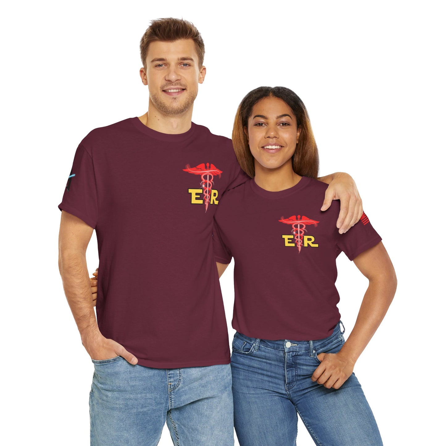 Embrace the dark side galactic Unisex Heavy Cotton Tee