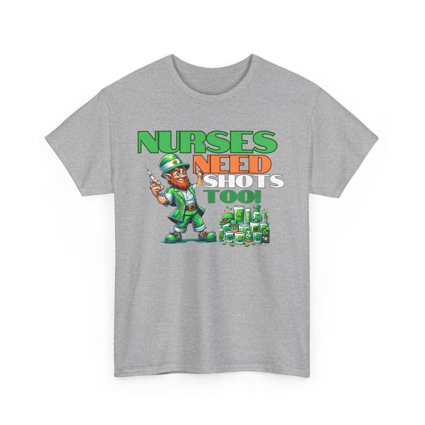 Nursing St Paddy’s day themed tee