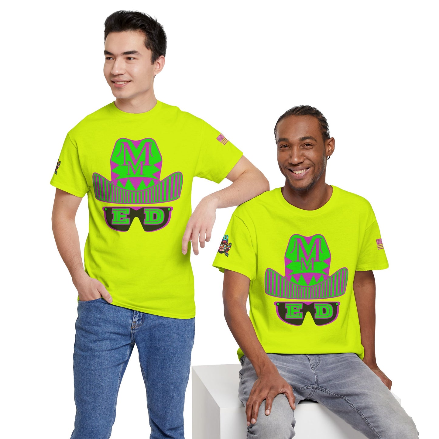 Macho ER wrestling legends tee Unisex Heavy Cotton Tee