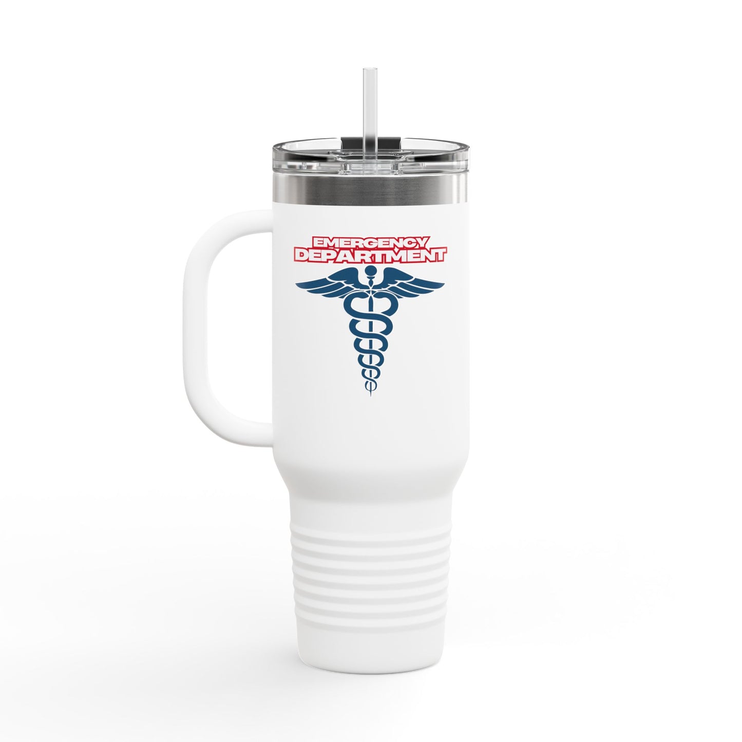 Patriotic Emergency Department Star of Life Insulated Travel Mug, 40oz gift