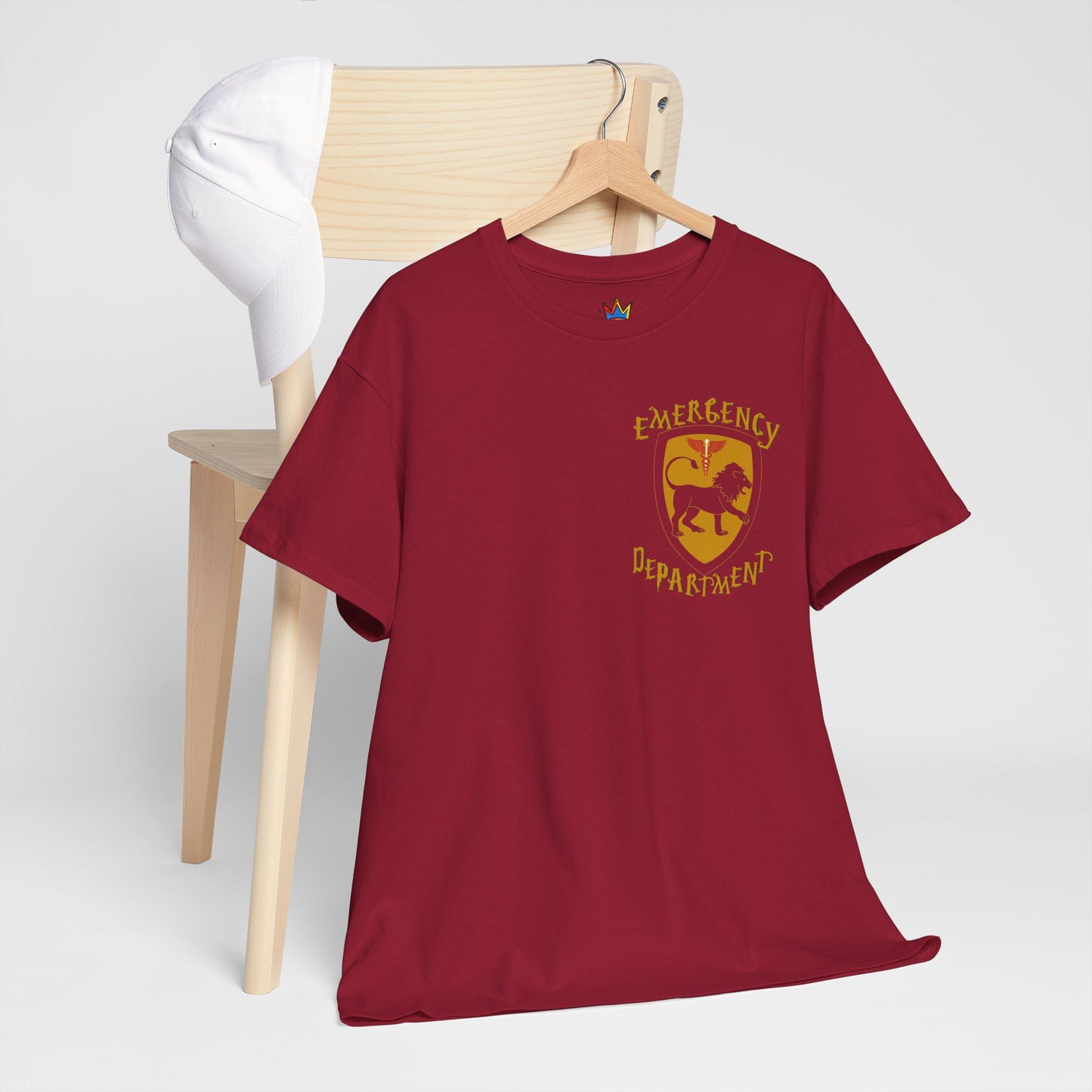 Gryffin Grit – Emergency Department Warrior Tee Emergency Department Crew Tee potter loving healthcare emergency department Unisex Heavy Cotton Tee