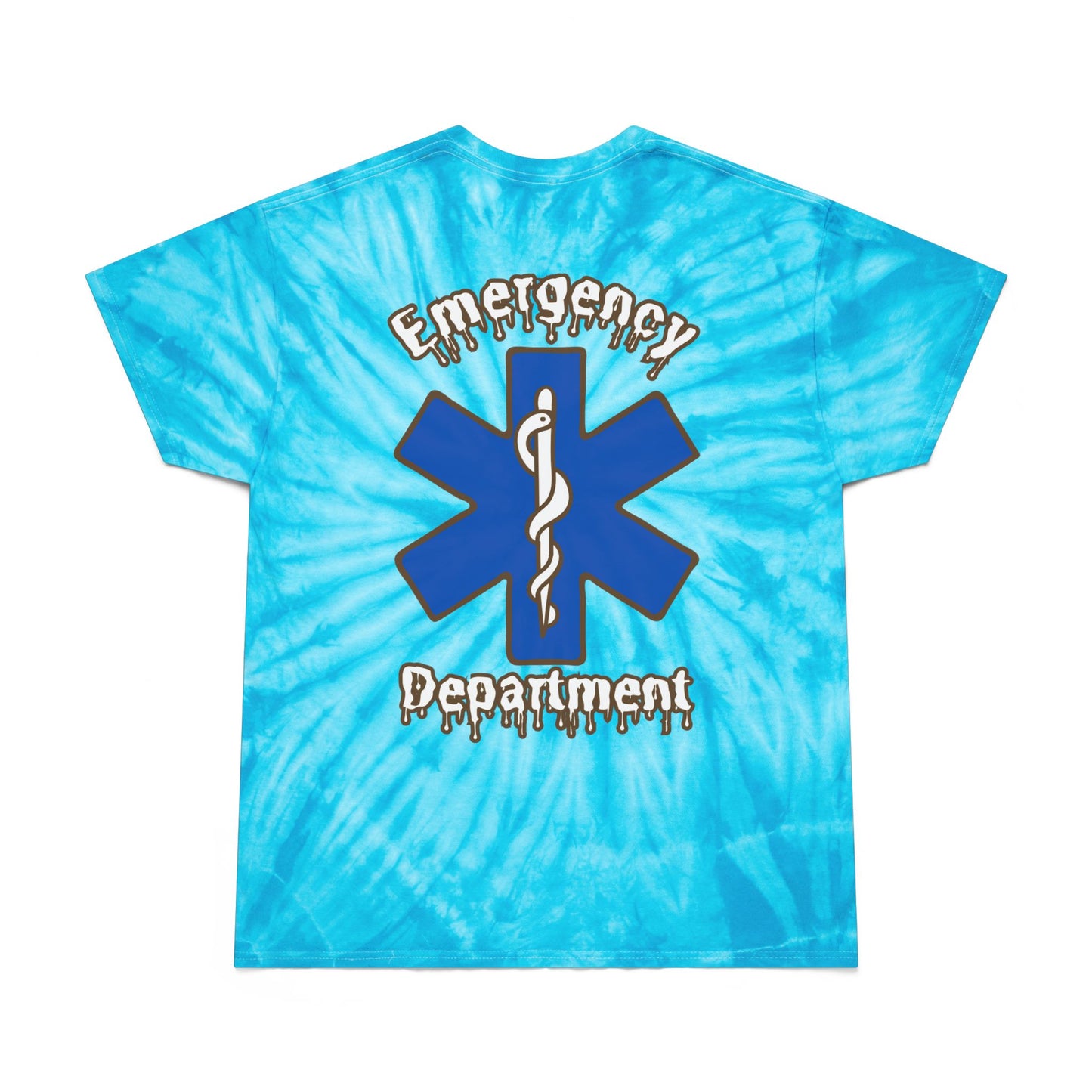 Summer in the ER ice cream social beat the heat melting ice cream cookies and cream Tie-Dye Tee, Cyclone