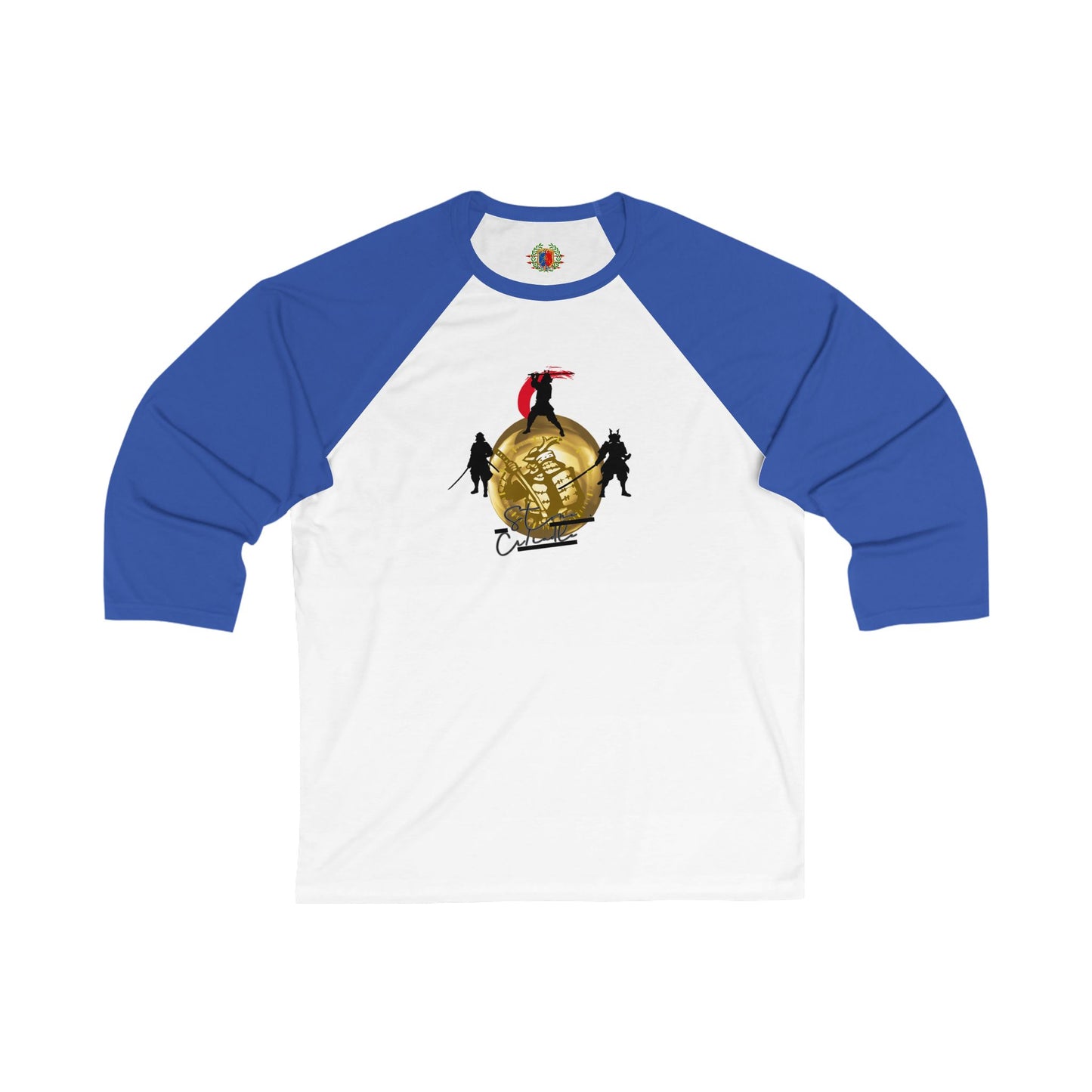 Unisex 3\4 Sleeve Baseball Tee. STONE Cradle