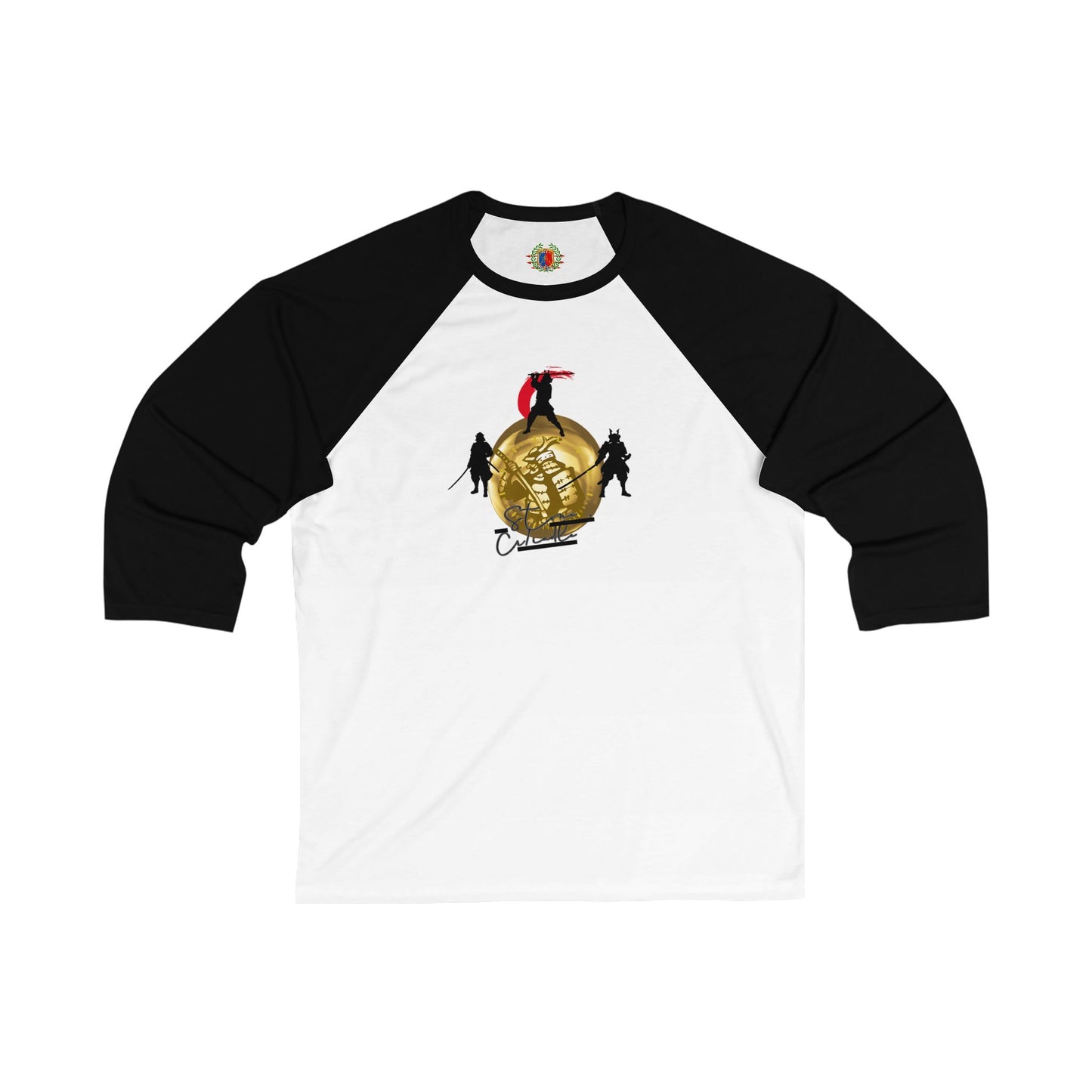 Unisex 3\4 Sleeve Baseball Tee. STONE Cradle