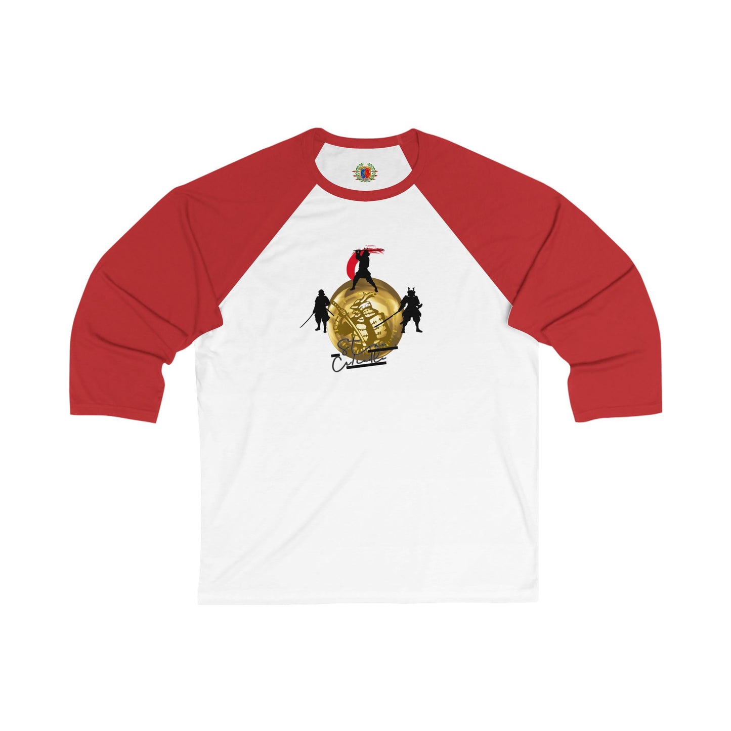 Unisex 3\4 Sleeve Baseball Tee. STONE Cradle